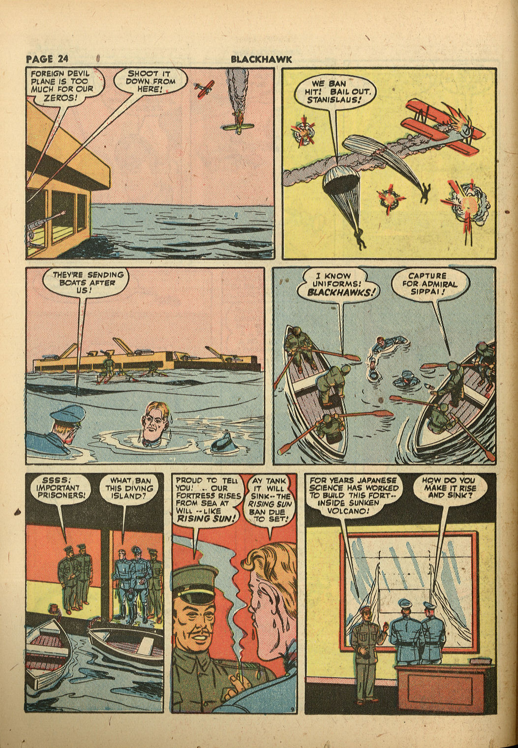 Read online Blackhawk (1957) comic -  Issue #9 - 26