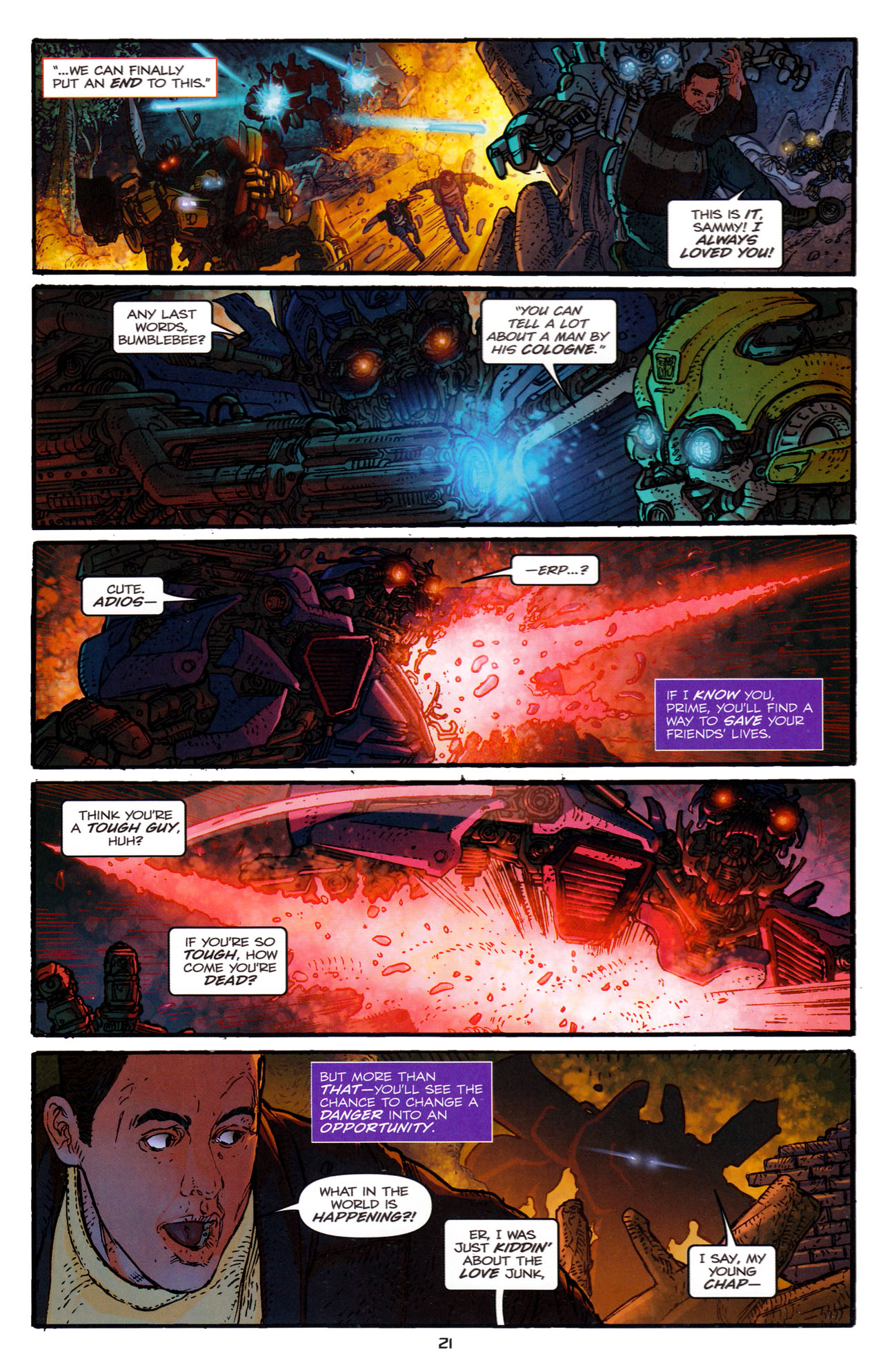 Read online Transformers: Dark of the Moon Rising Storm comic -  Issue #2 - 23