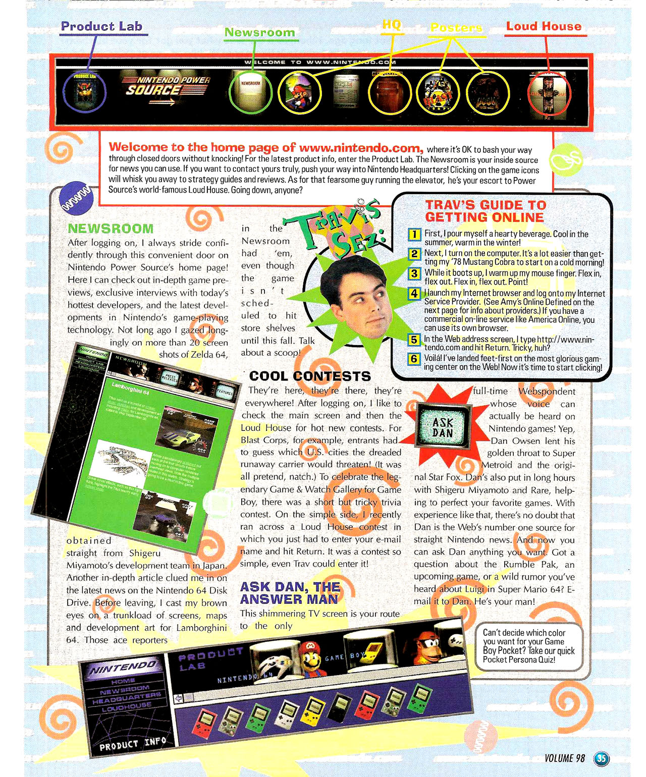 Read online Nintendo Power comic -  Issue #98 - 38