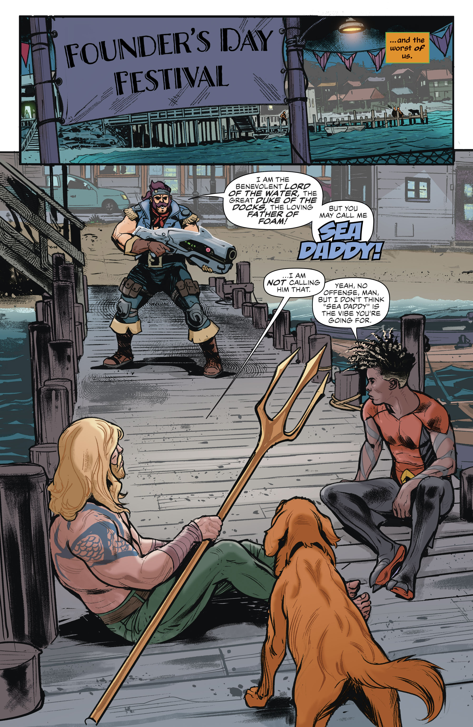 Read online Aquaman (2016) comic -  Issue # Annual 2 - 4