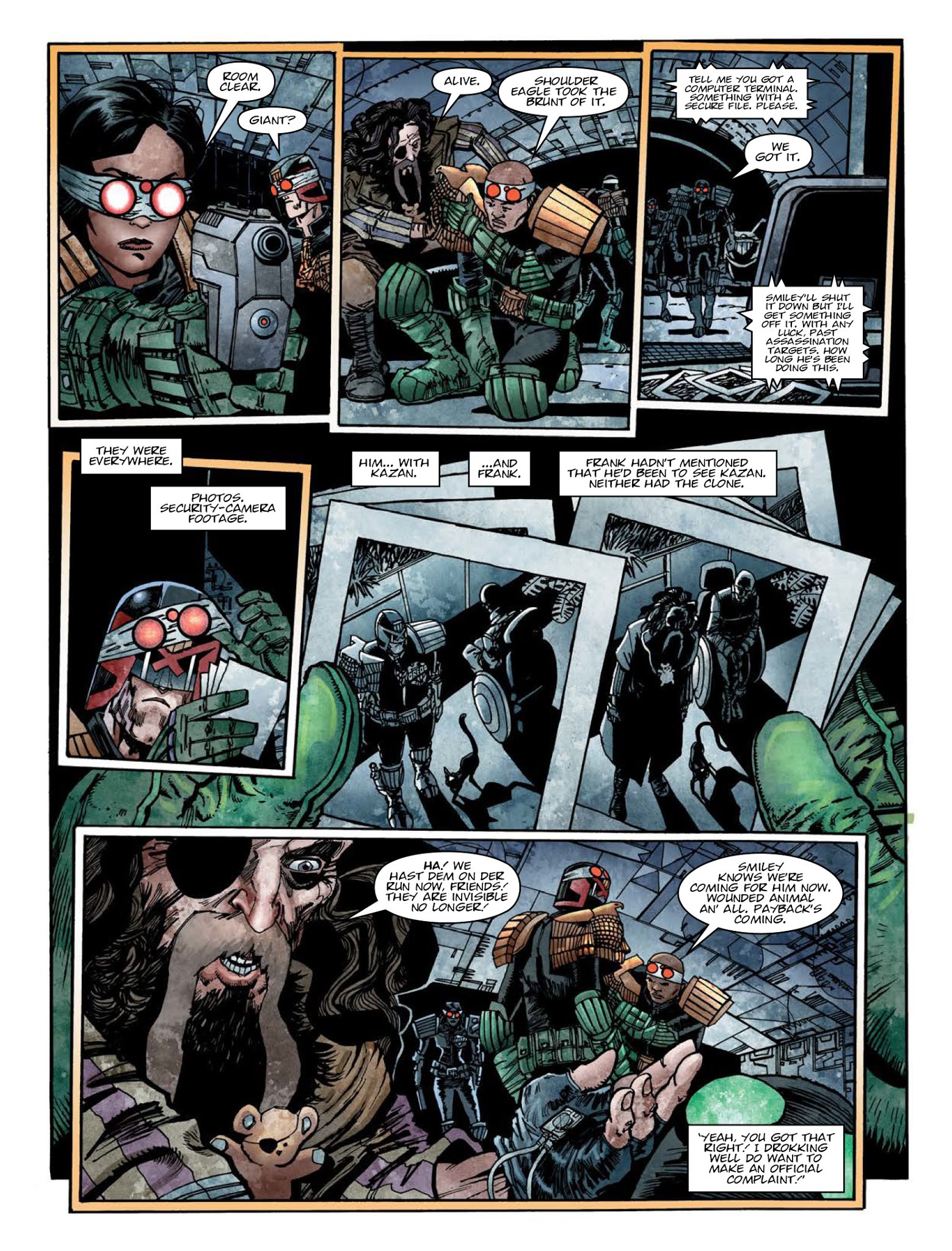 Read online 2000 AD comic -  Issue #2104 - 7
