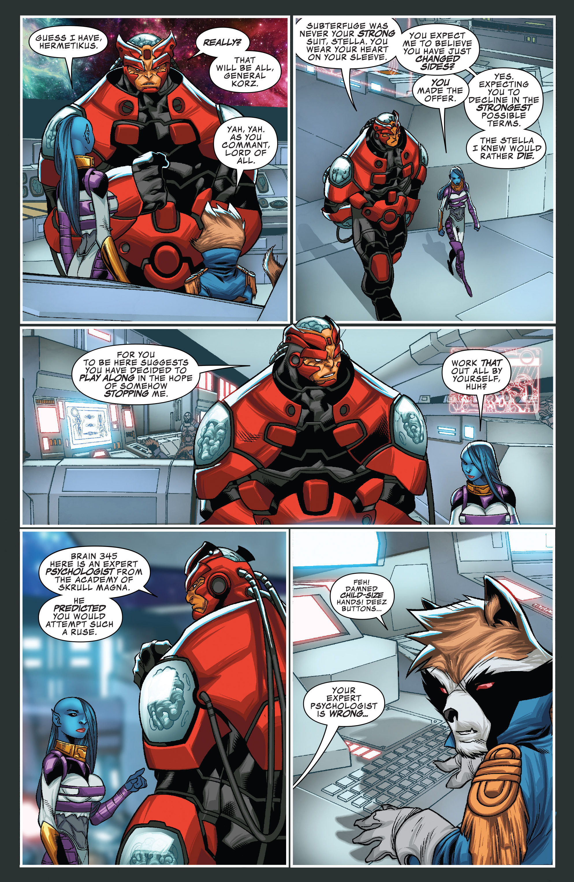 Read online Guardians of Infinity comic -  Issue #7 - 8