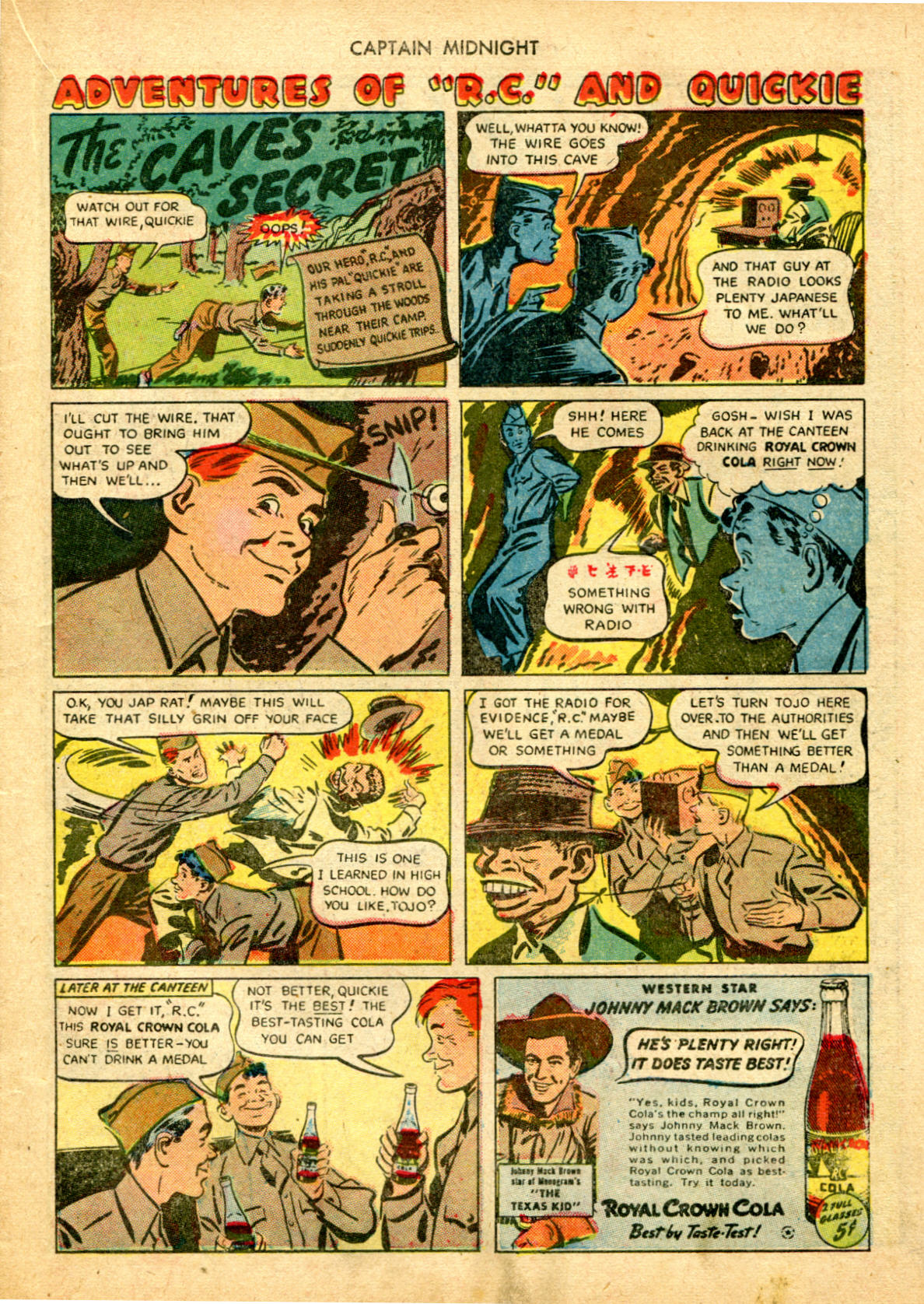Read online Captain Midnight (1942) comic -  Issue #18 - 15