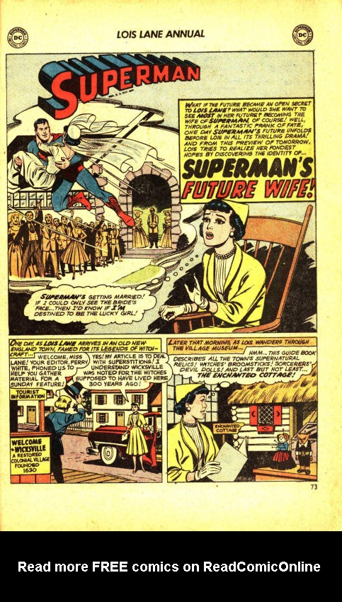 Read online Superman's Girl Friend, Lois Lane comic -  Issue # _Annual 1 - 75