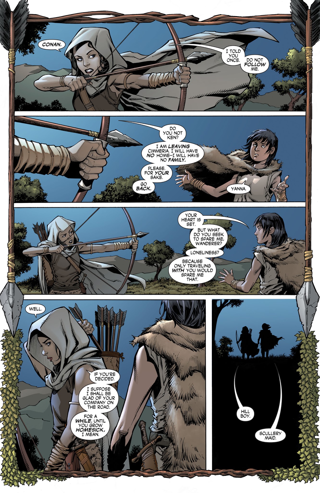 Read online Wonder Woman/Conan comic -  Issue #4 - 5