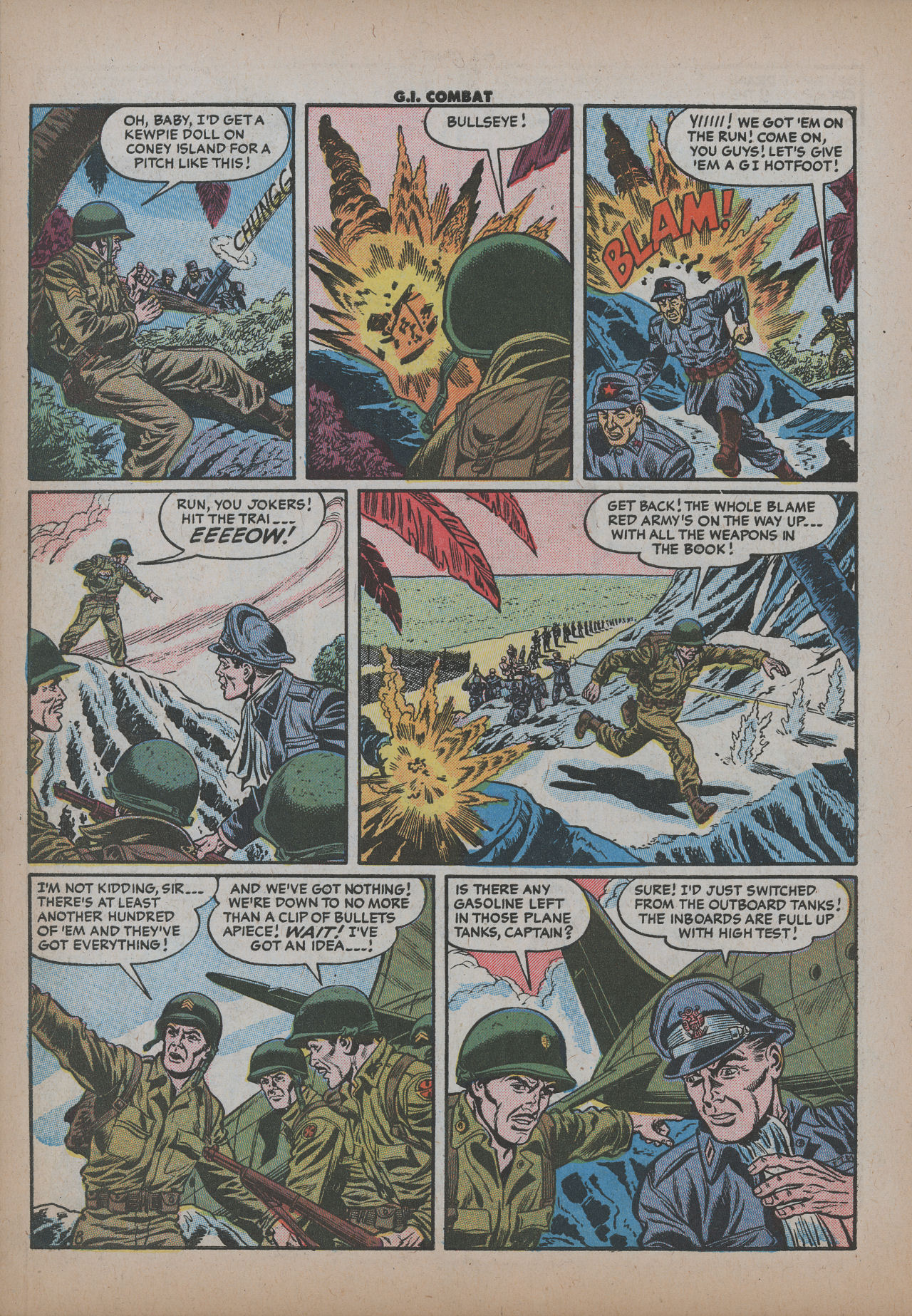 Read online G.I. Combat (1952) comic -  Issue #35 - 10