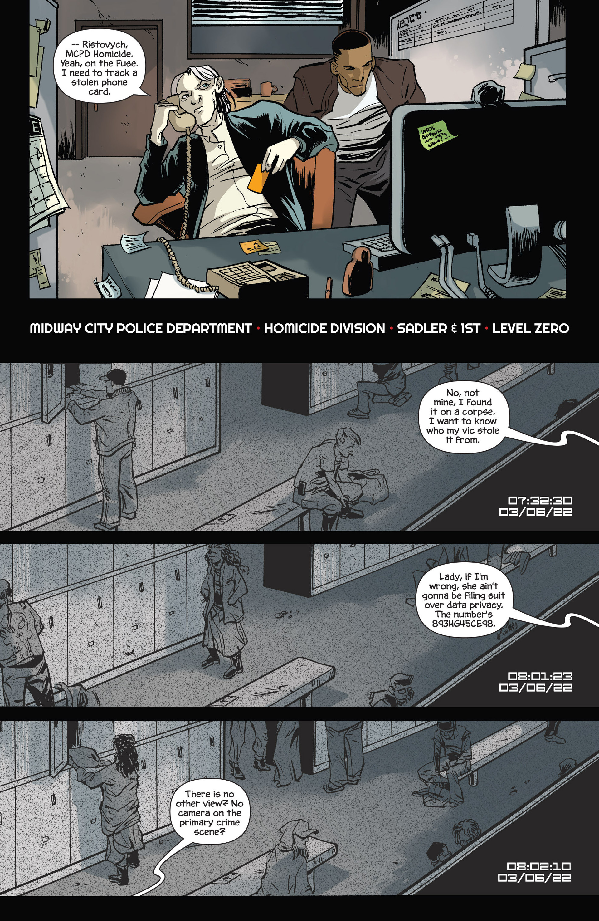 Read online The Fuse comic -  Issue #1 - 16