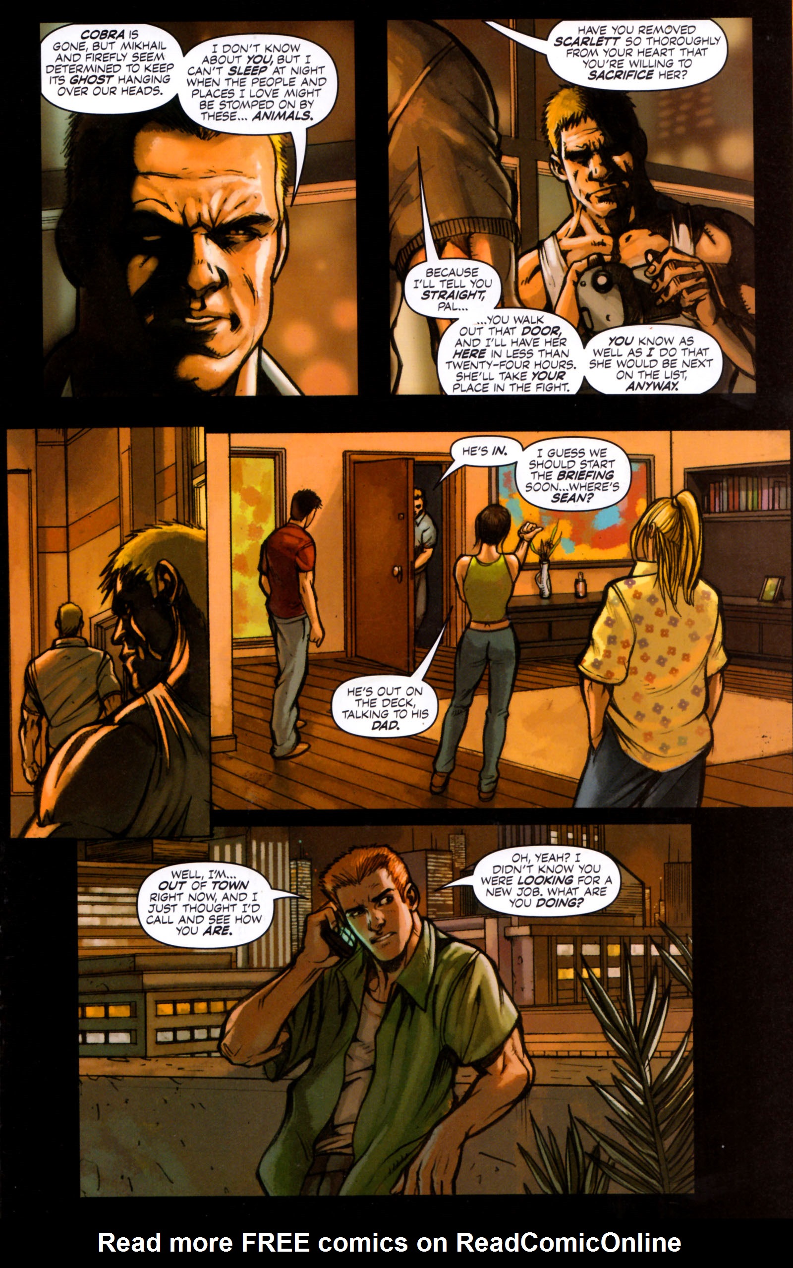 Read online G.I. Joe: Master & Apprentice comic -  Issue #3 - 23