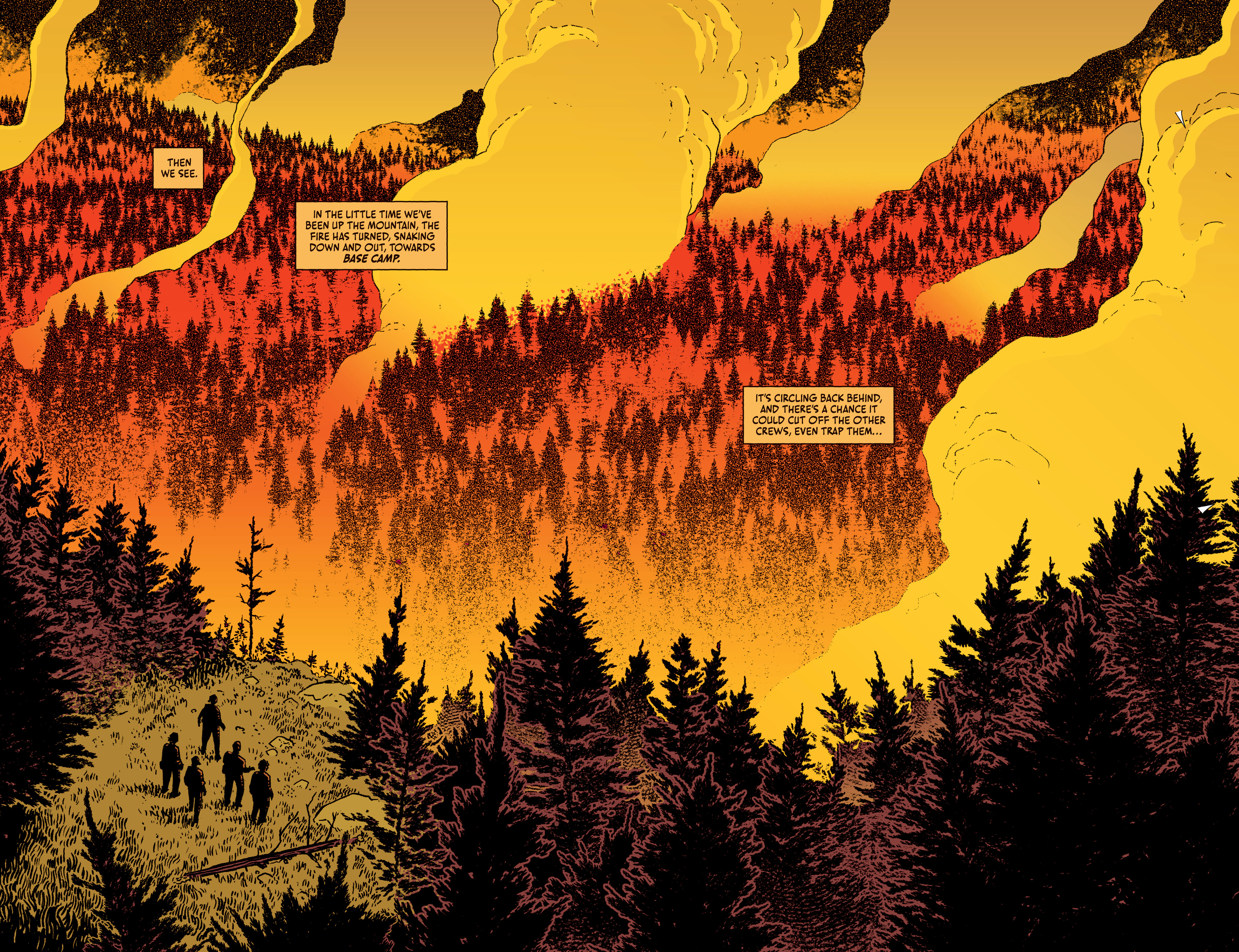 Read online Dark Spaces: Wildfire comic -  Issue #5 - 16