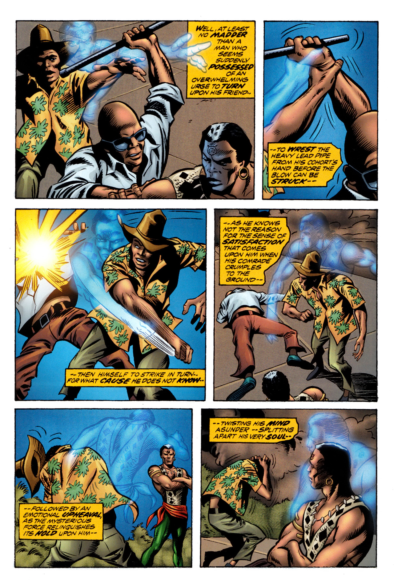 Read online Doctor Voodoo: The Origin of Jericho Drumm comic -  Issue # Full - 13