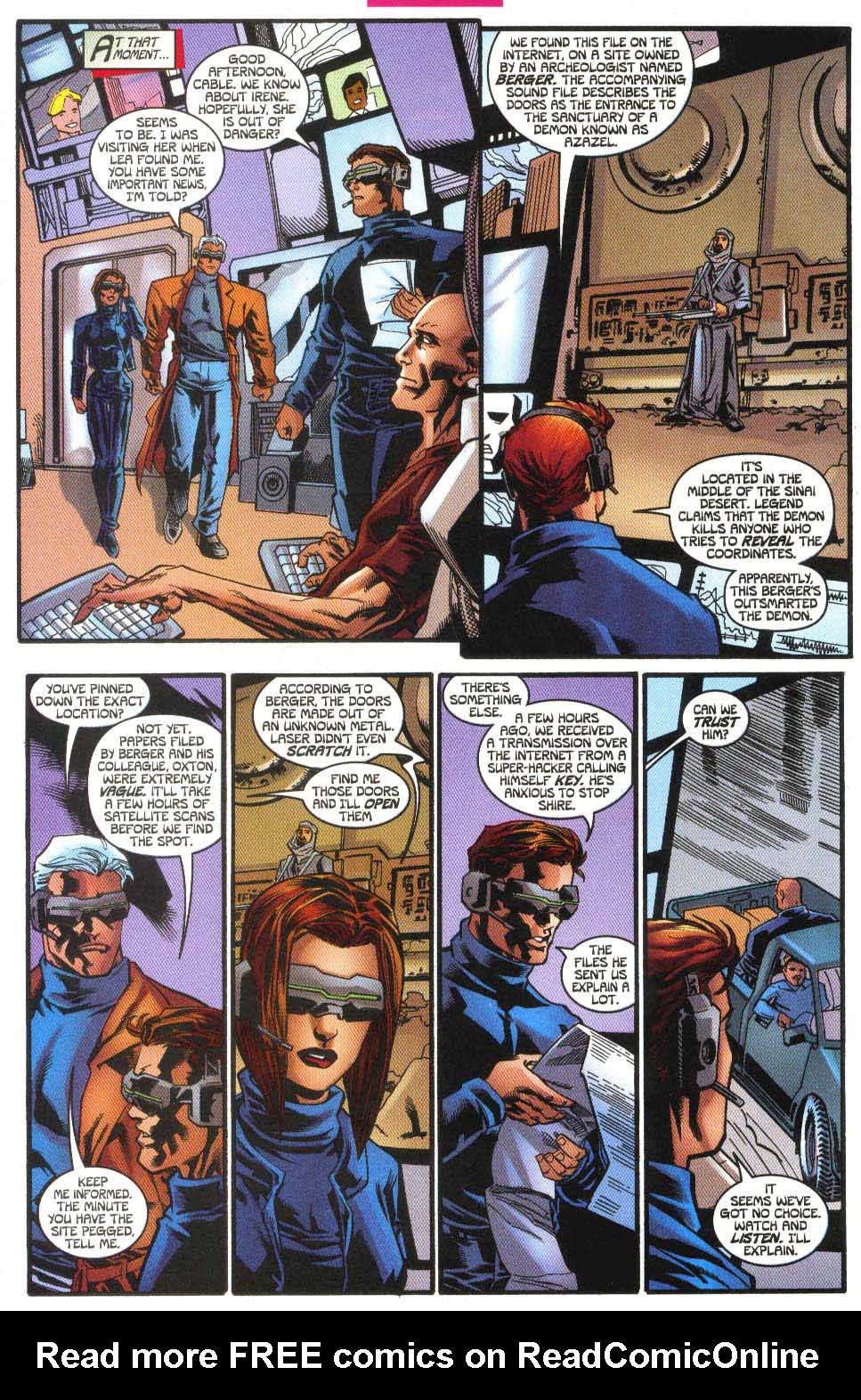 Read online Cable (1993) comic -  Issue #82 - 15