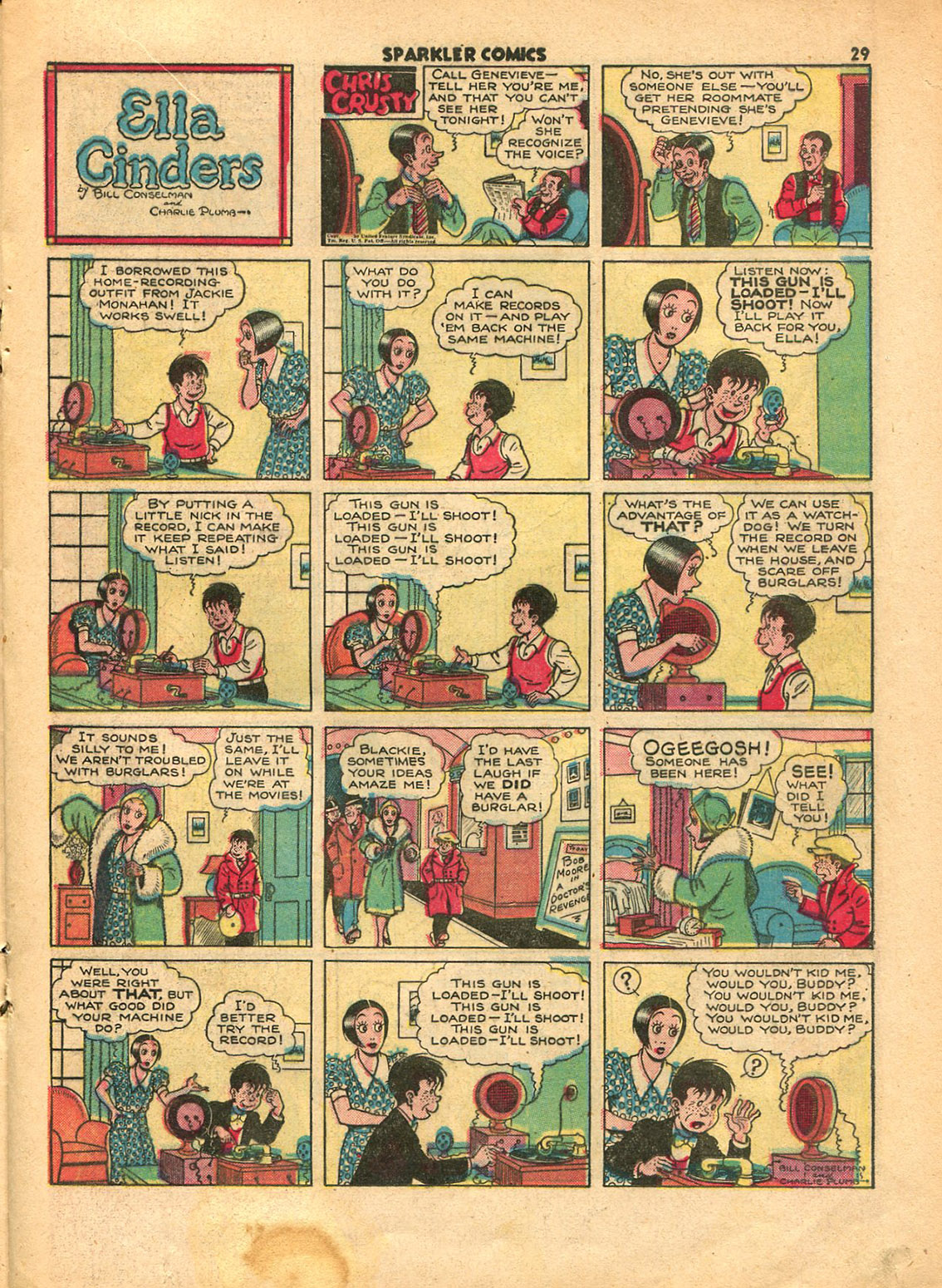 Read online Sparkler Comics comic -  Issue #10 - 31