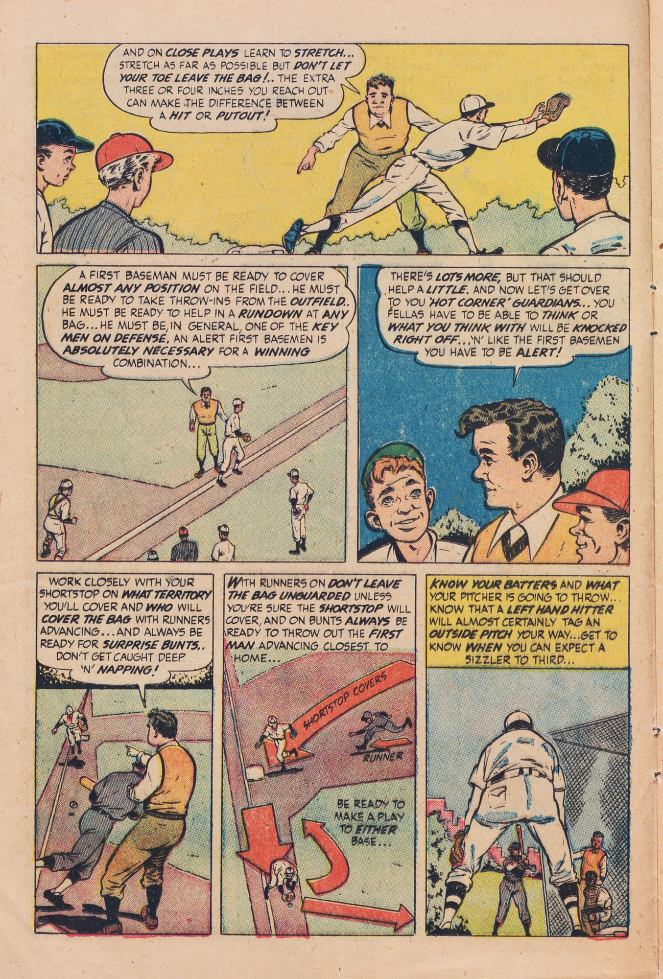 Read online Babe Ruth Sports Comics comic -  Issue #3 - 12