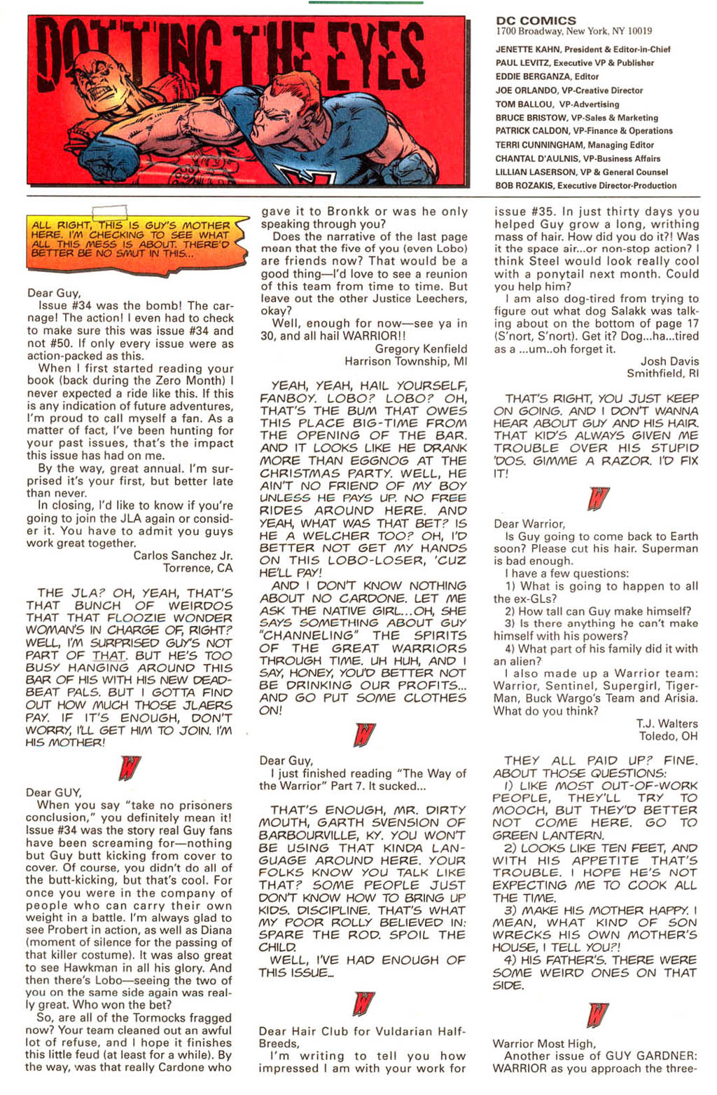 Read online Guy Gardner: Warrior comic -  Issue #40 - 23