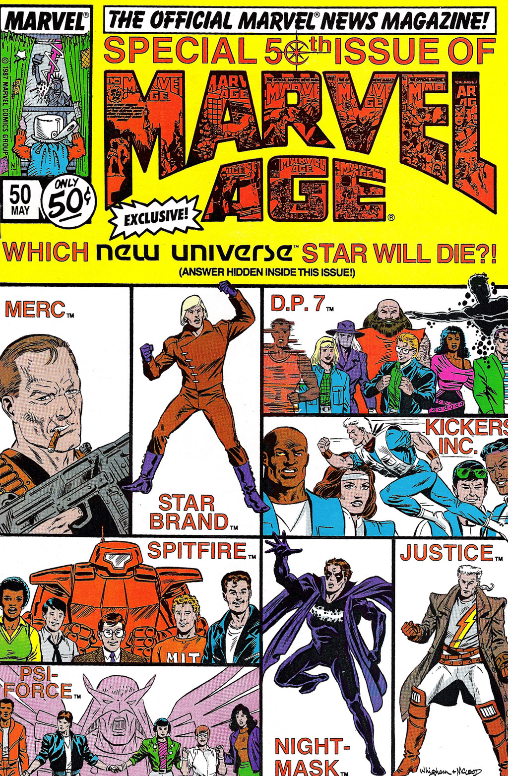 Read online Marvel Age comic -  Issue #50 - 1