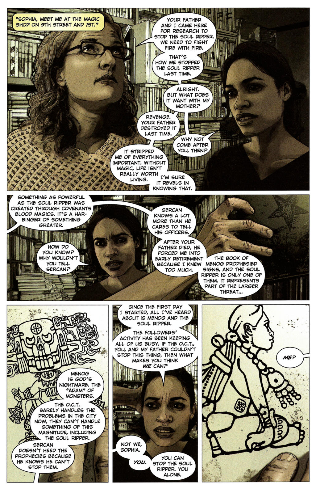 Read online O.C.T.: Occult Crimes Taskforce comic -  Issue #3 - 22