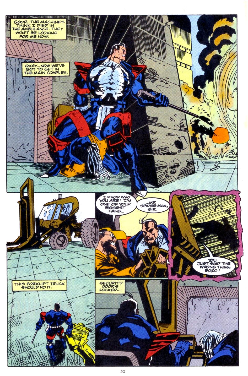 Read online Punisher 2099 comic -  Issue #26 - 18