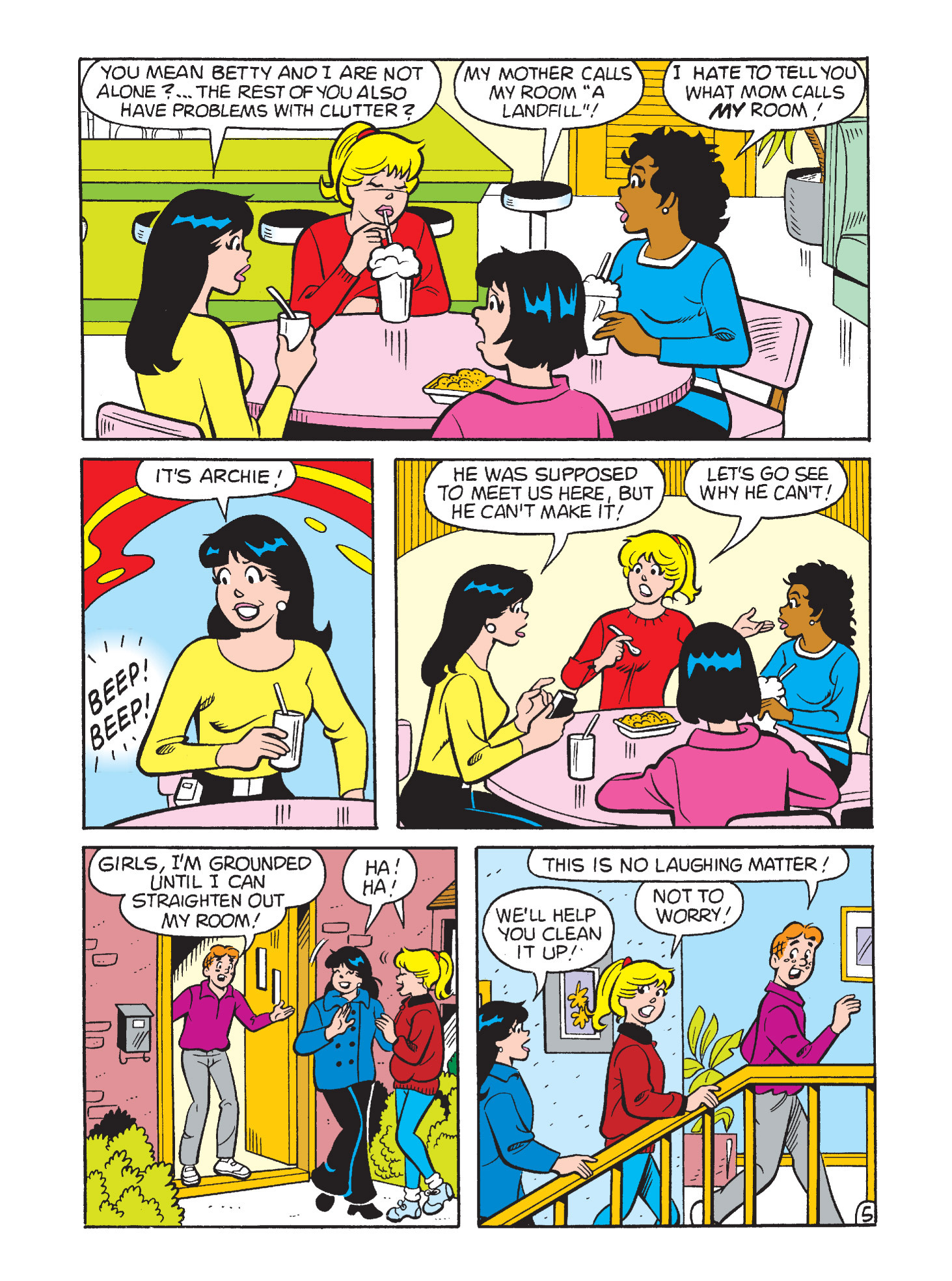 Read online Betty & Veronica Friends Double Digest comic -  Issue #230 - 90