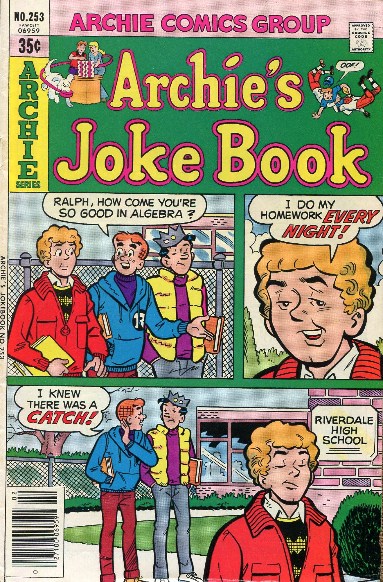 Read online Archie's Joke Book Magazine comic -  Issue #253 - 1