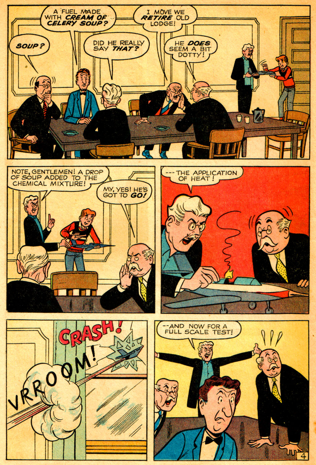 Read online Pep Comics comic -  Issue #179 - 6