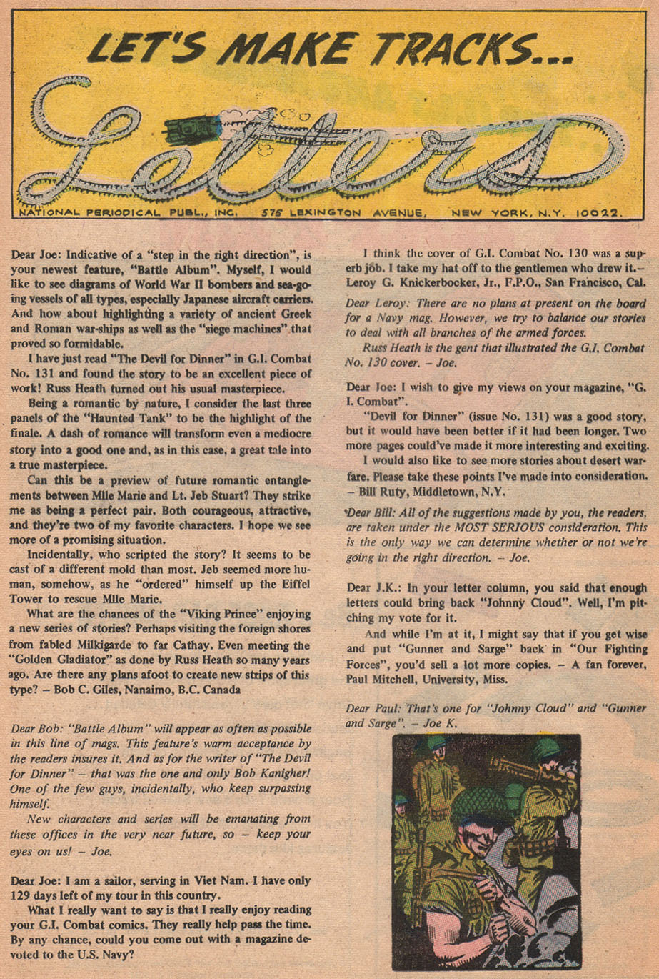 Read online G.I. Combat (1952) comic -  Issue #133 - 19
