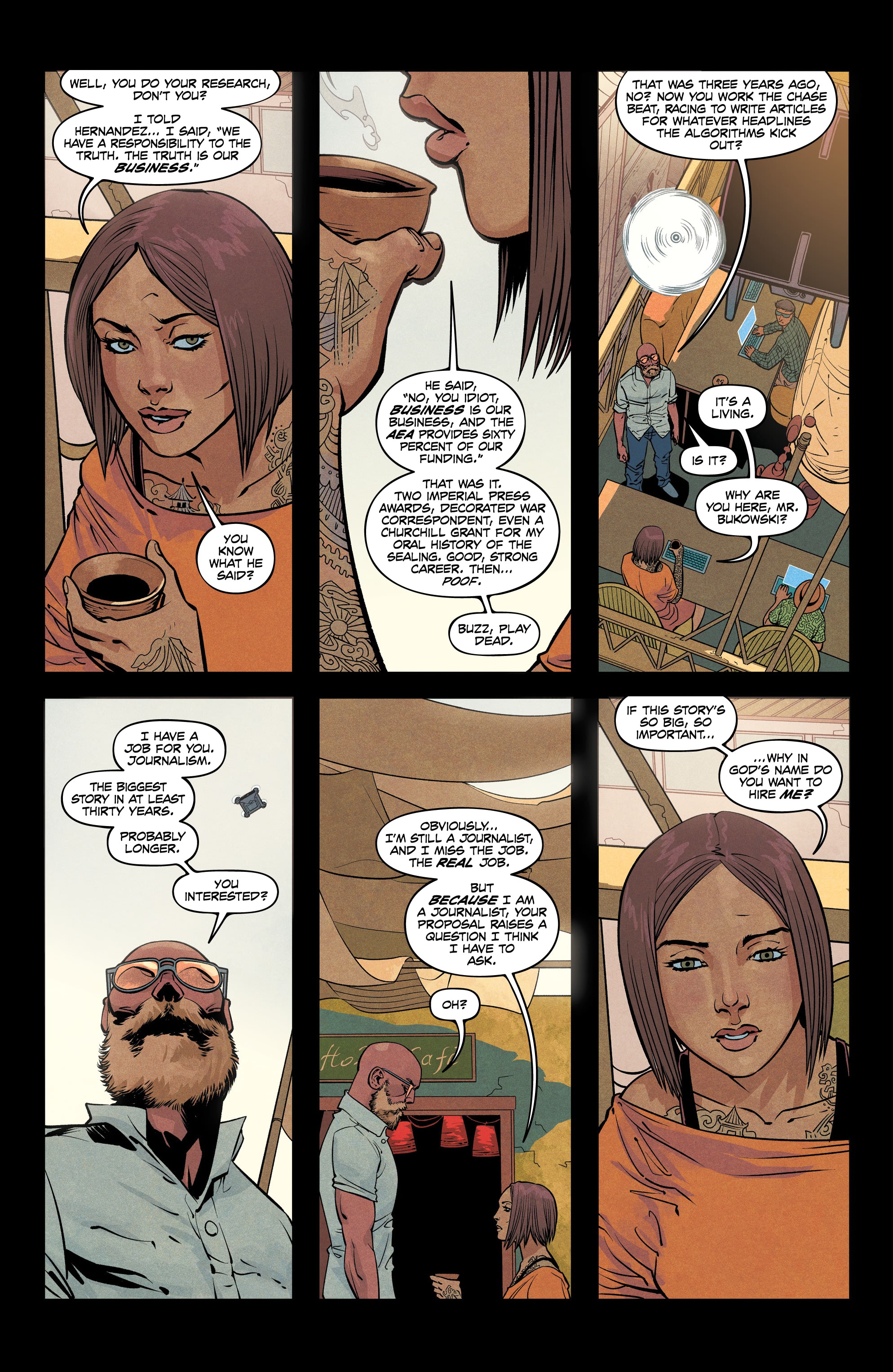Read online Undiscovered Country comic -  Issue #4 - 9