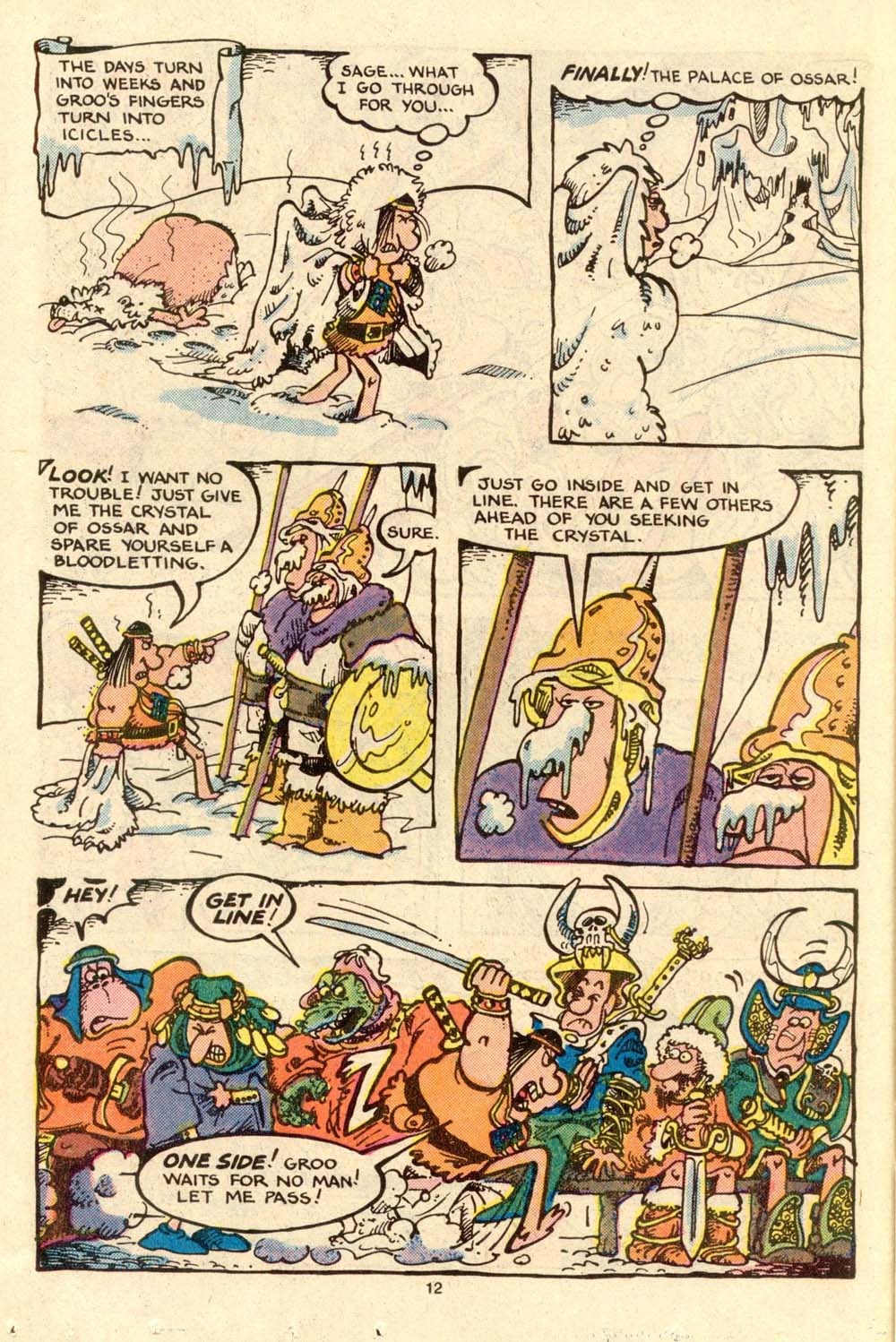 Read online Groo the Wanderer comic -  Issue #4 - 13
