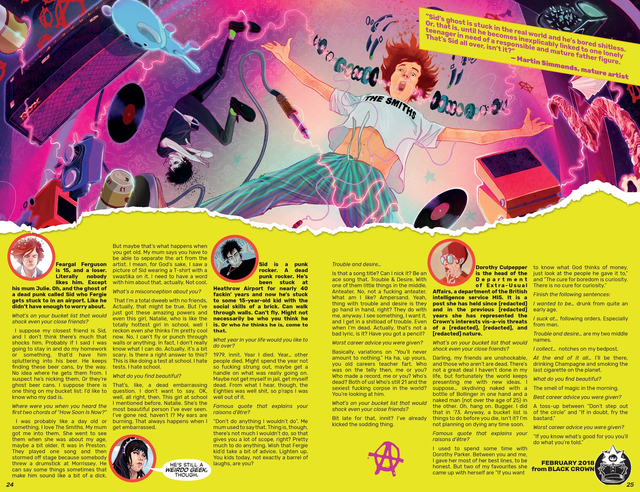 Read online Black Crown Quarterly comic -  Issue #2 - 24