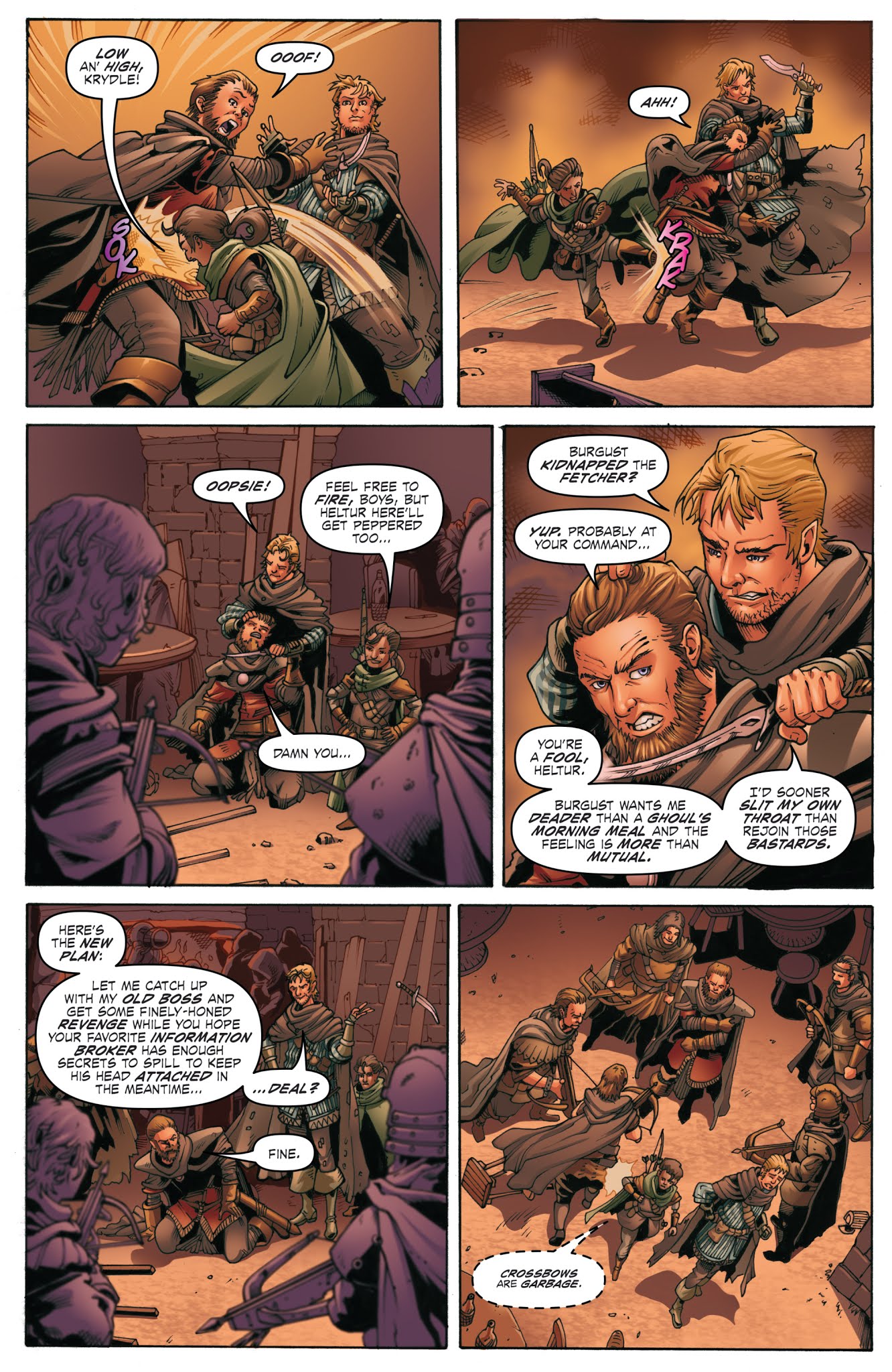 Read online Dungeons & Dragons: Evil At Baldur's Gate comic -  Issue #2 - 5