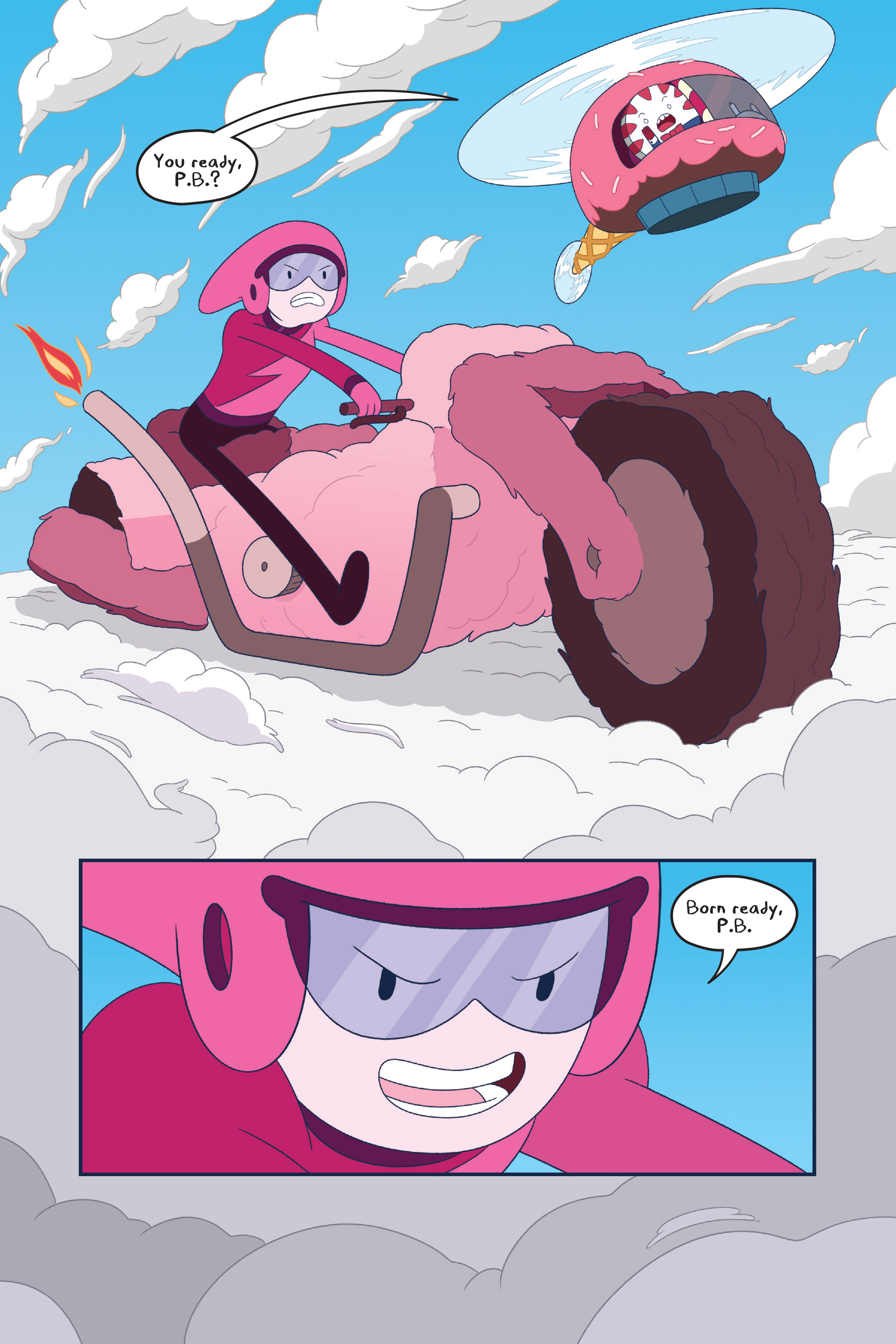 Read online Adventure Time: Thunder Road comic -  Issue # TPB - 79