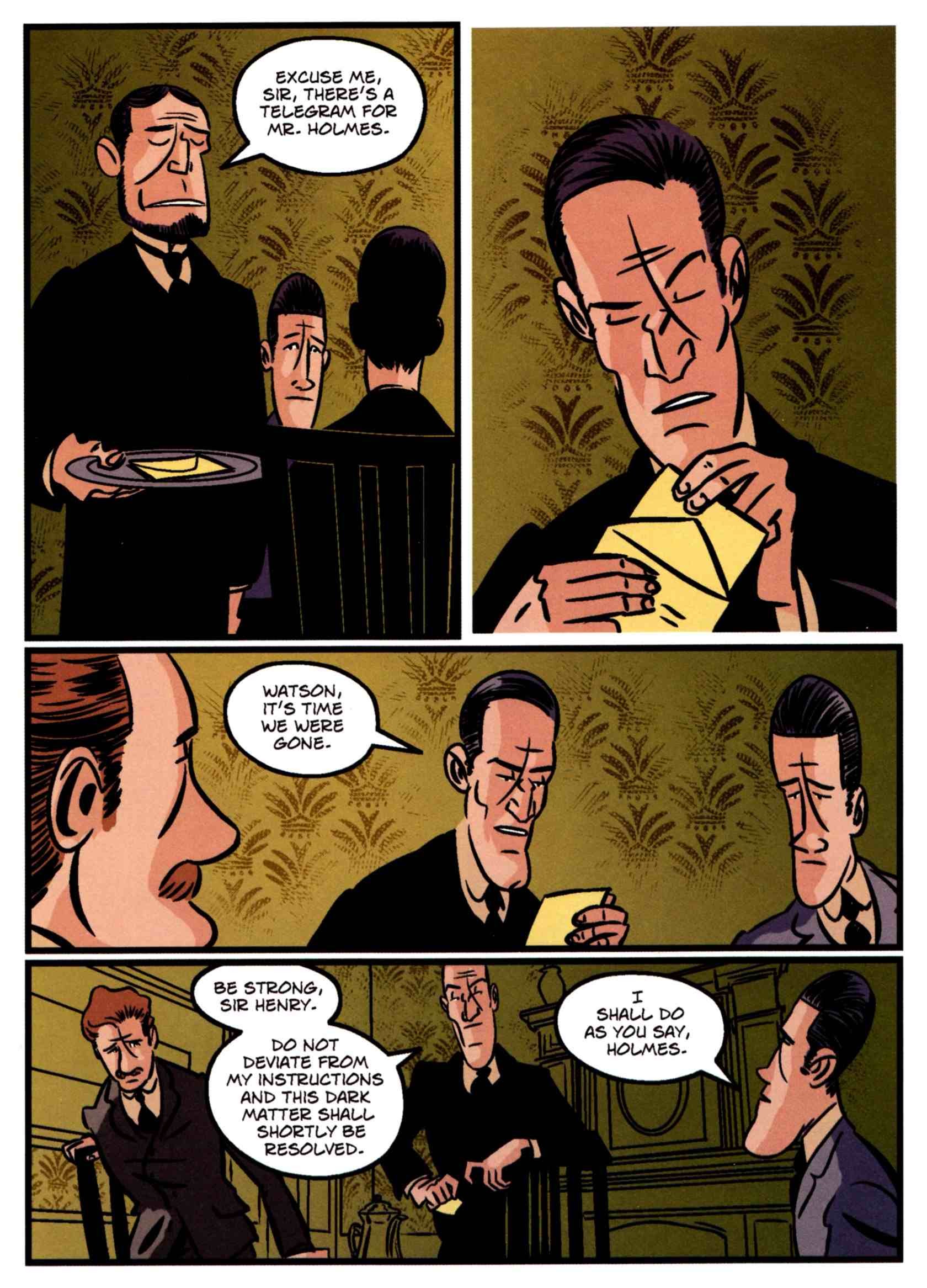 Read online The Hound of the Baskervilles (2009) comic -  Issue # TPB - 114