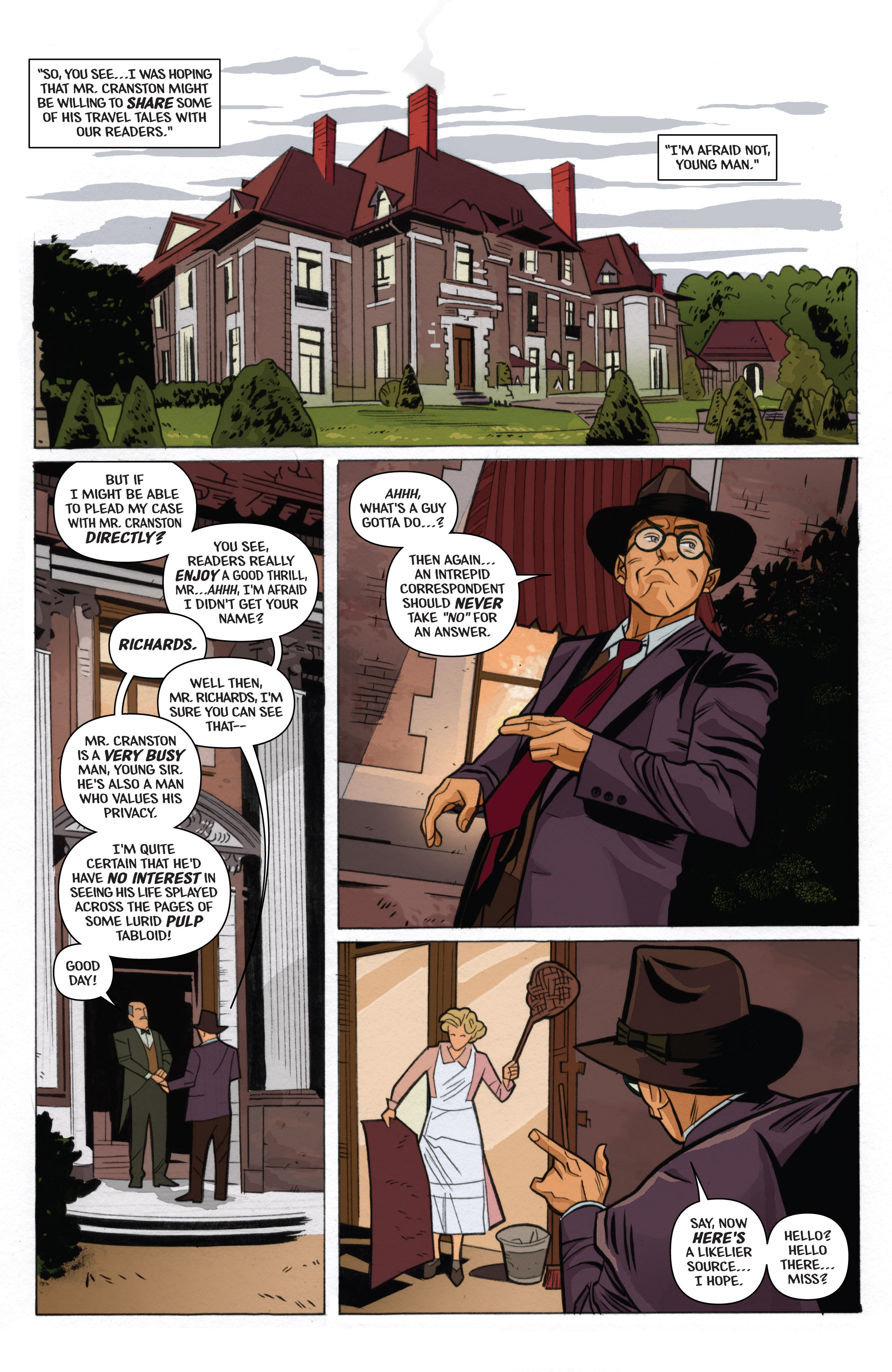 Read online The Shadow: Year One comic -  Issue #1 - 18