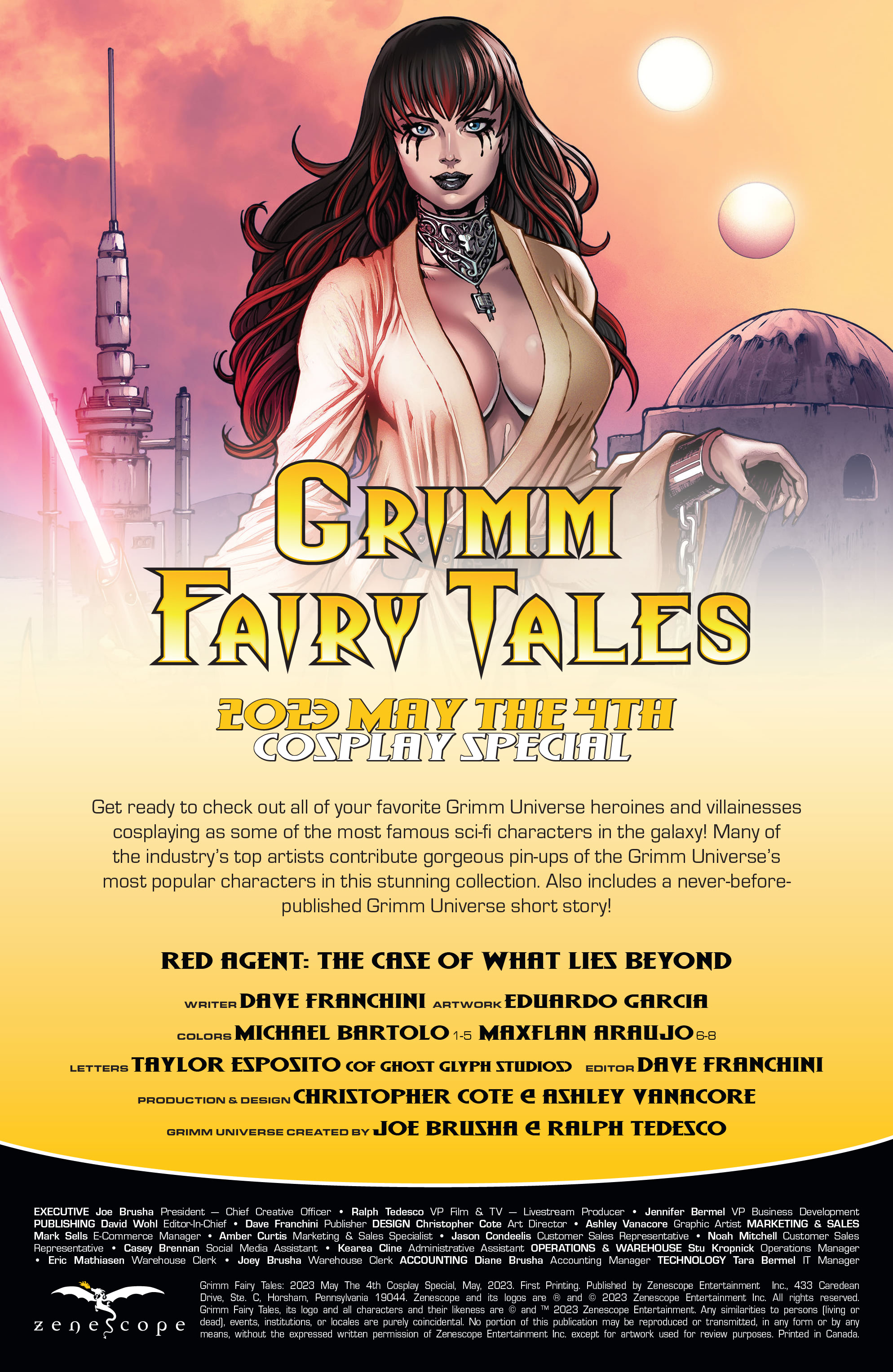 Read online Grimm Fairy Tales Presents: 2023 May the 4th Cosplay Special comic -  Issue # Full - 2