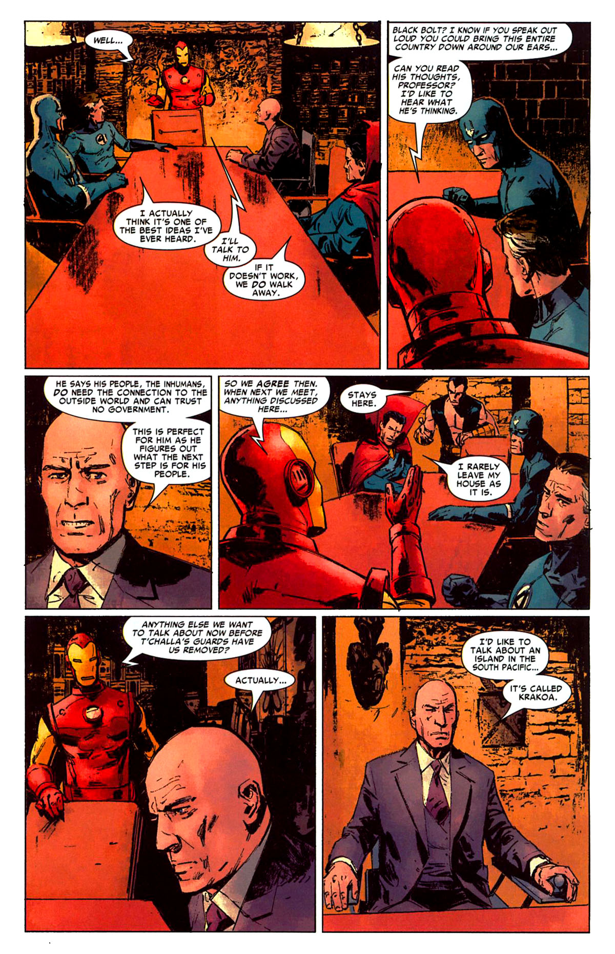 Read online New Avengers: Illuminati (2006) comic -  Issue # Full - 12