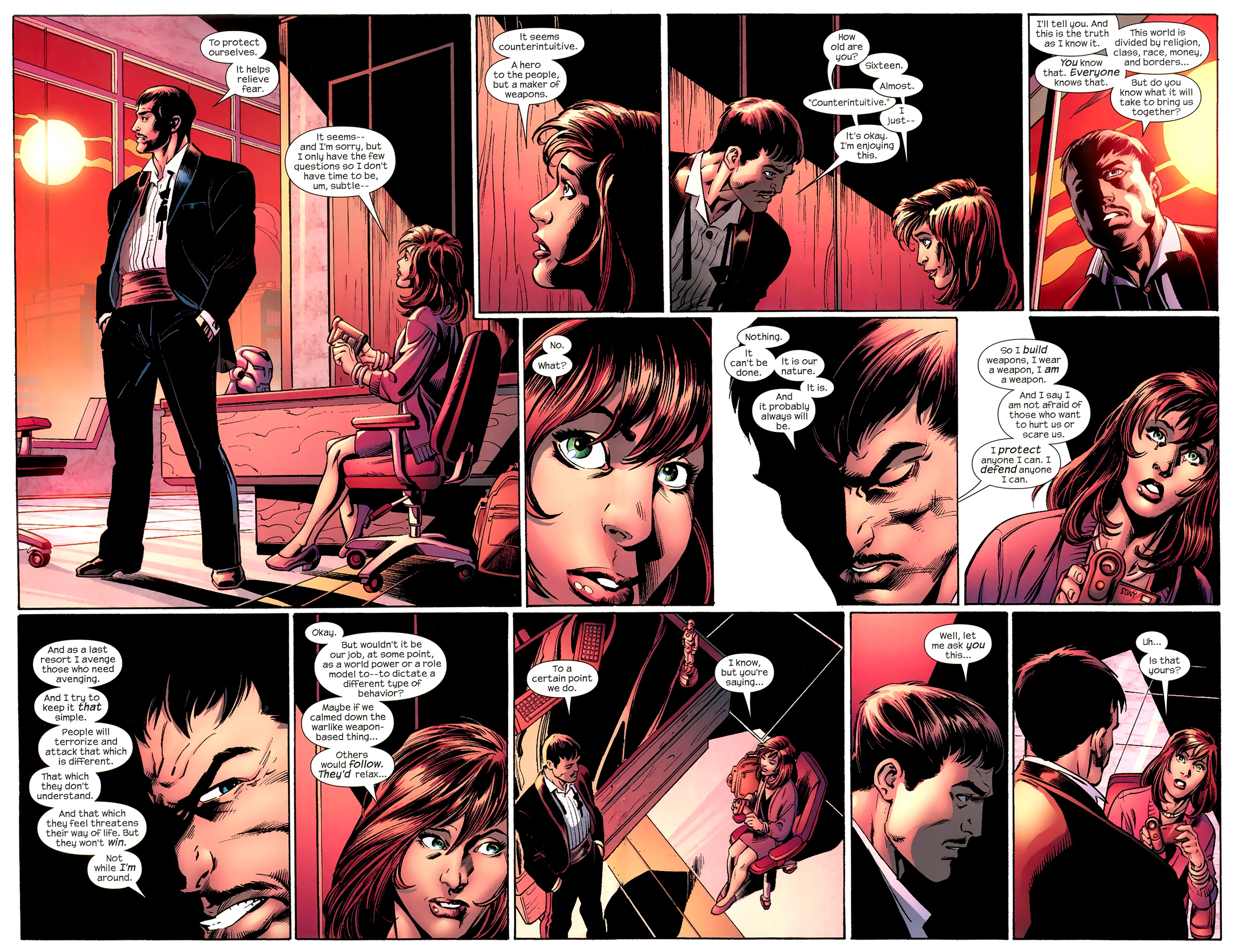 Read online Ultimatum: Spider-Man Requiem comic -  Issue #1 - 10