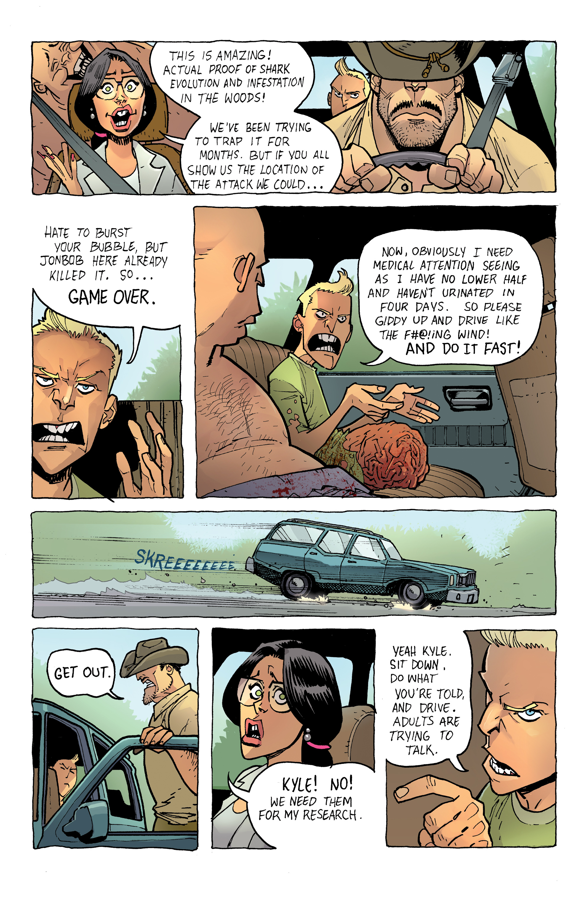 Read online Grizzly Shark comic -  Issue #2 - 6