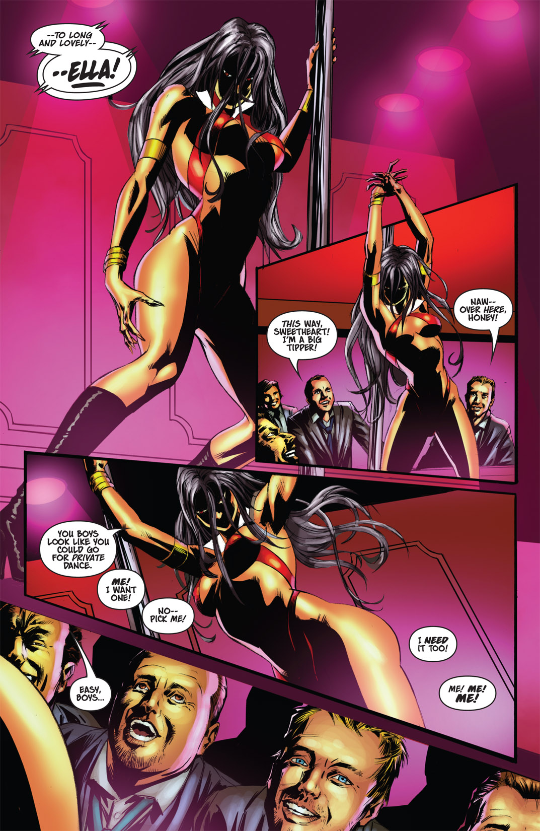 Read online Vampirella and the Scarlet Legion comic -  Issue # TPB - 8