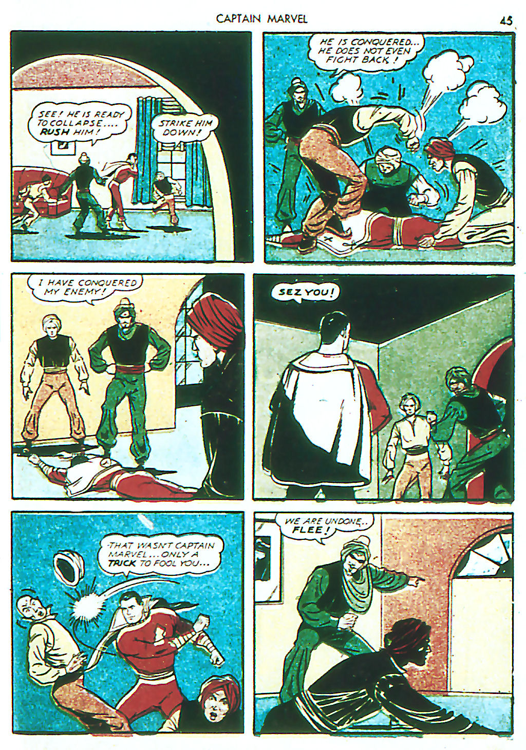 Read online Captain Marvel Adventures comic -  Issue #3 - 48