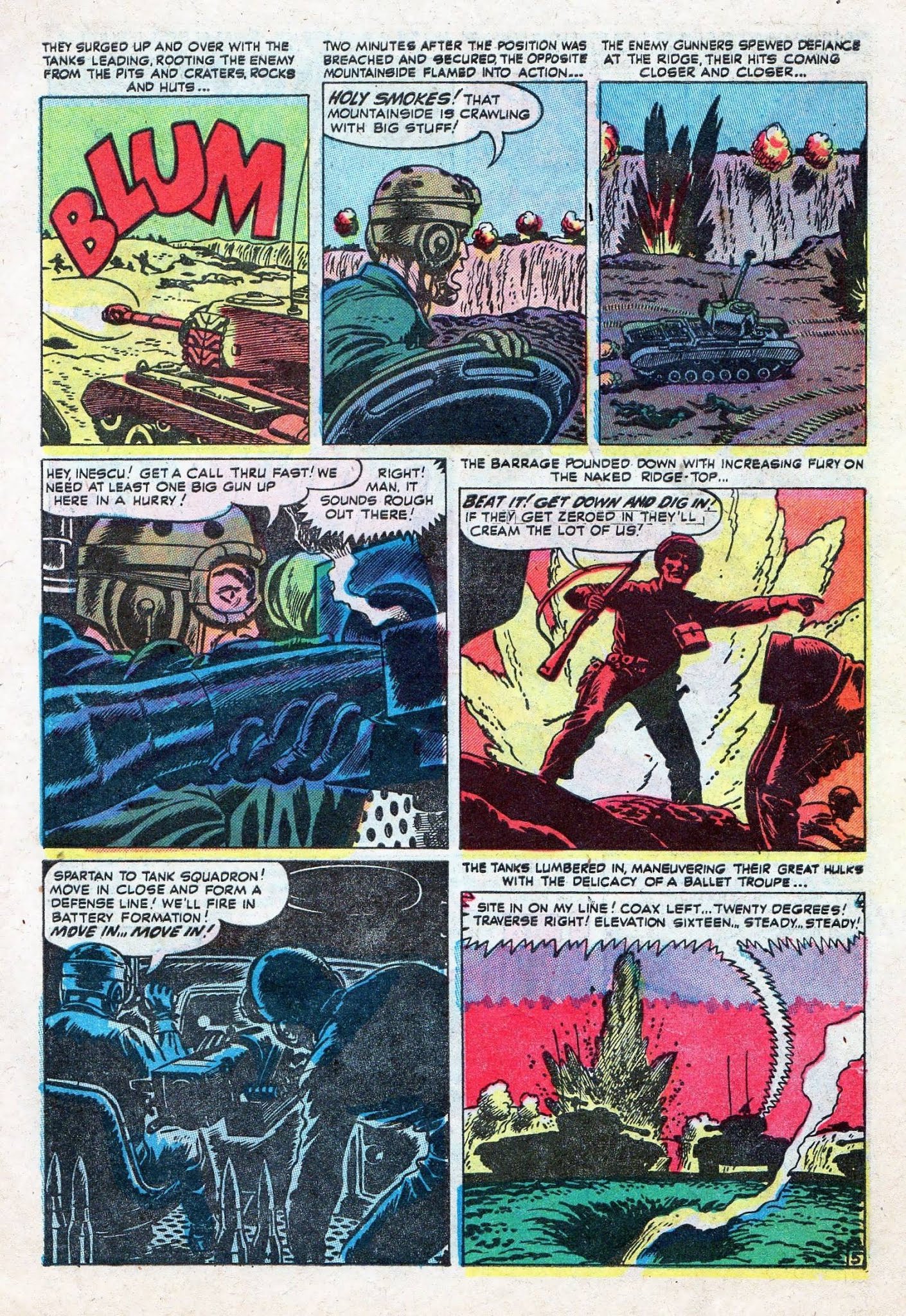 Read online Combat (1952) comic -  Issue #3 - 7