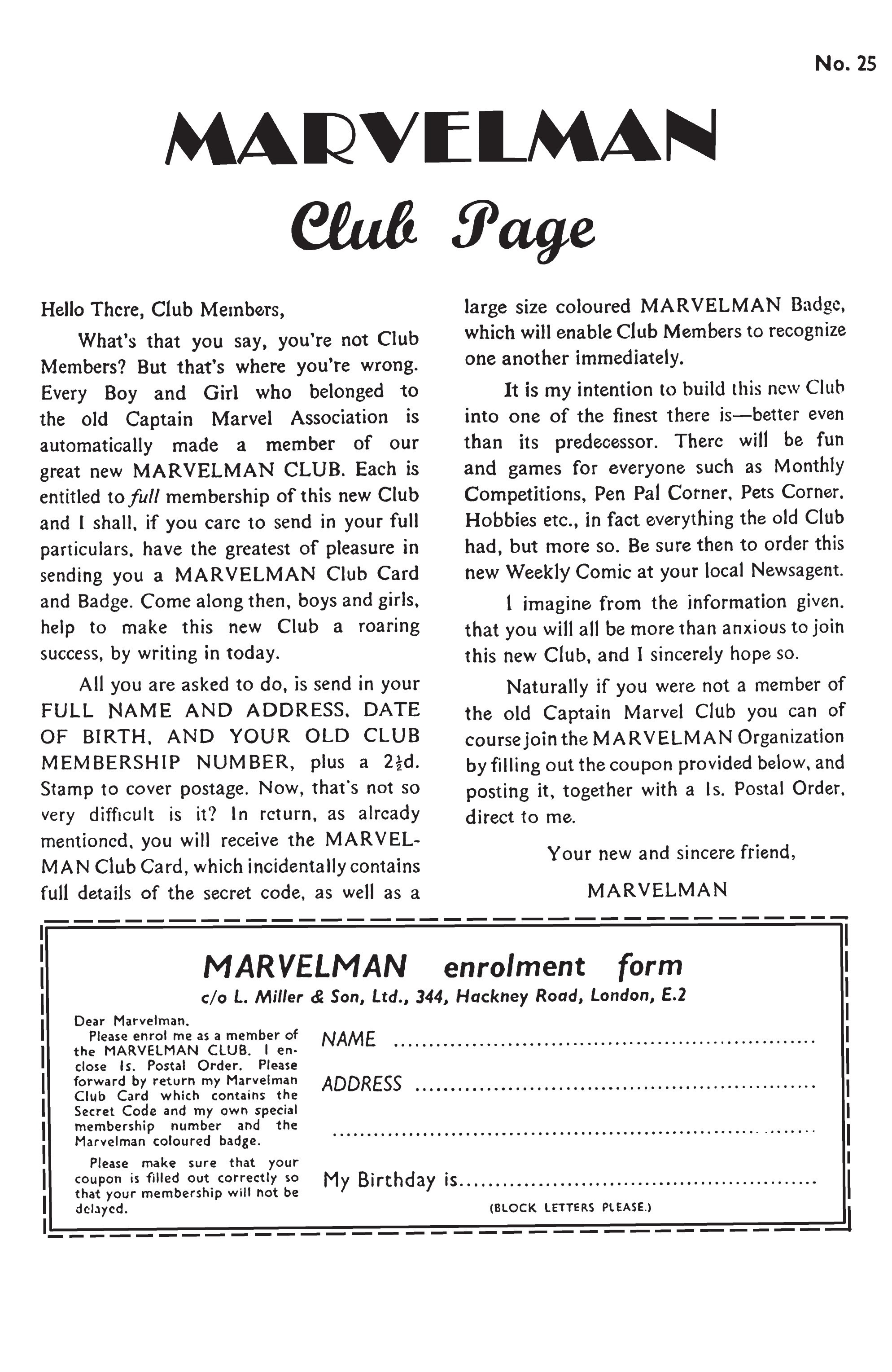 Read online Marvelman comic -  Issue #25 - 18