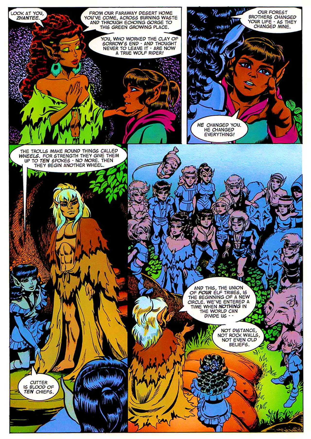 Read online ElfQuest: Kings of the Broken Wheel comic -  Issue #1 - 10