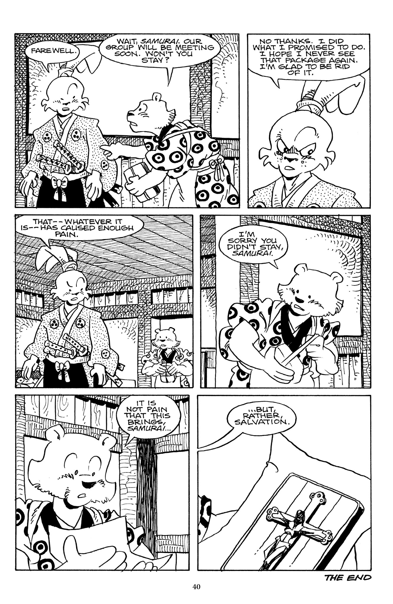 Read online The Usagi Yojimbo Saga comic -  Issue # TPB 5 - 37