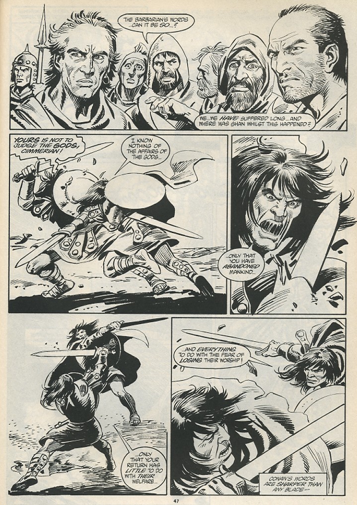 Read online The Savage Sword Of Conan comic -  Issue #181 - 49