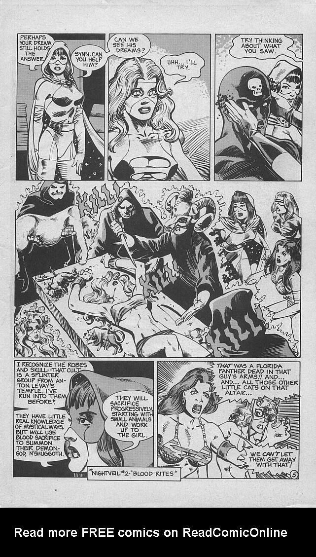 Read online Femforce Night of the Demon comic -  Issue # Full - 7