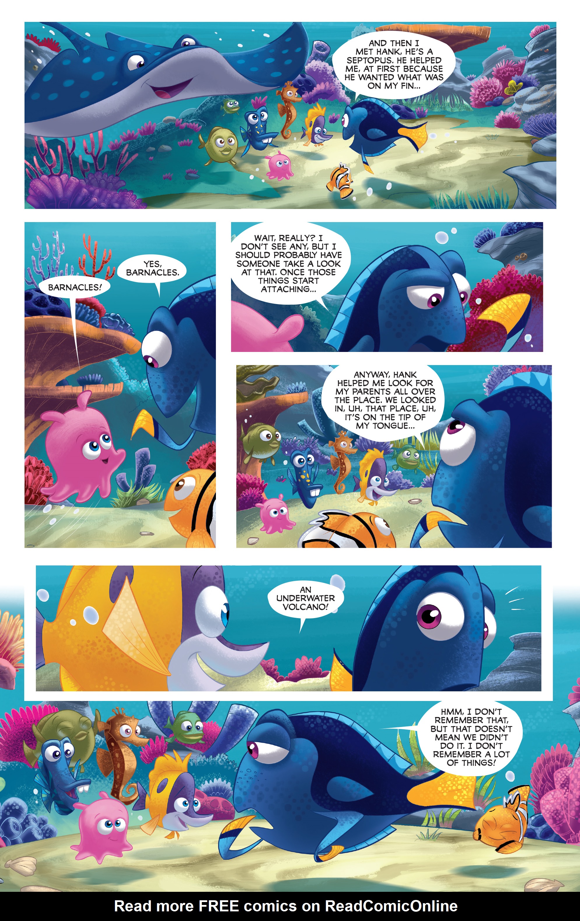 Read online Disney Pixar Finding Dory comic -  Issue #3 - 24