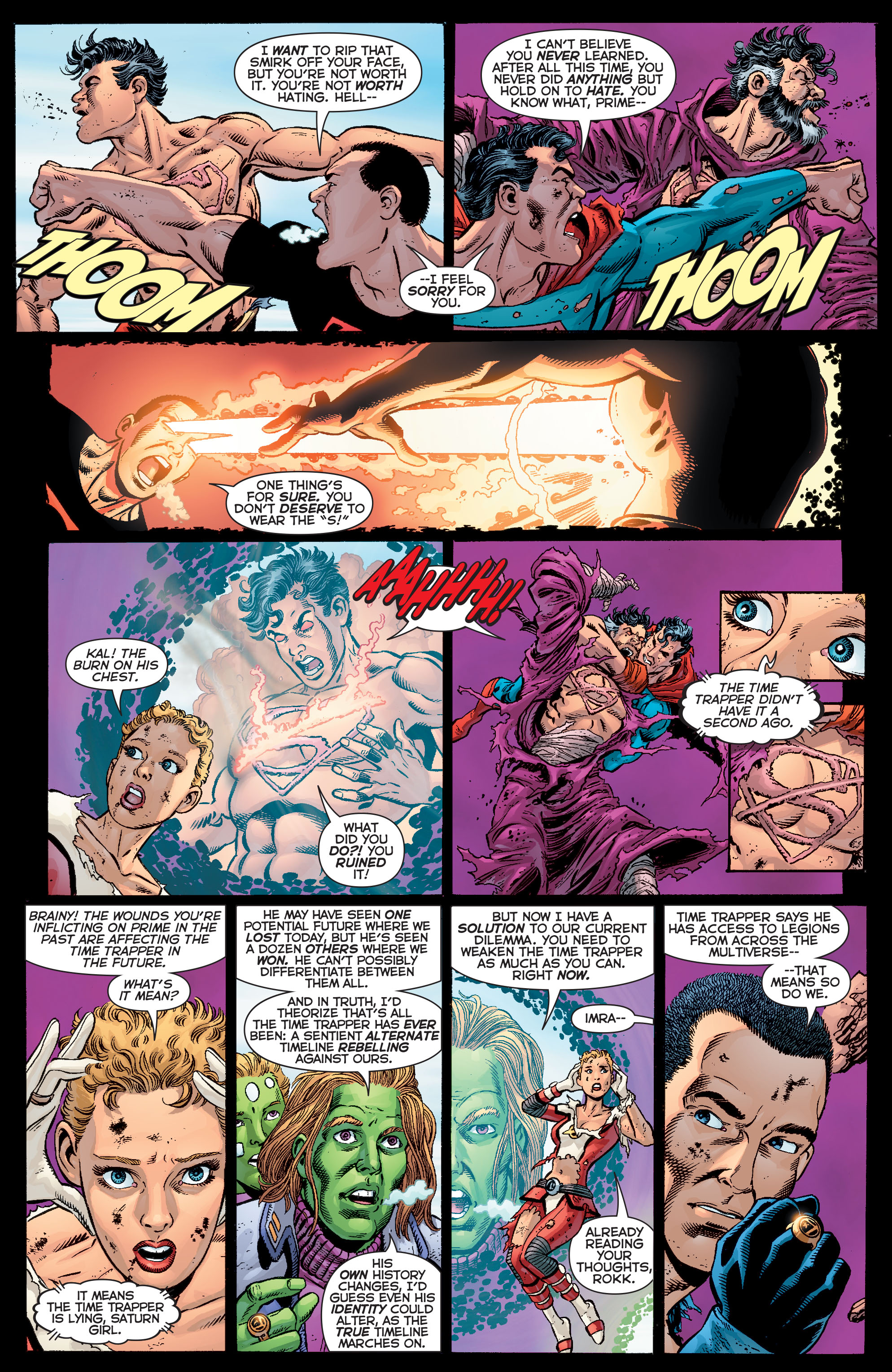 Read online Final Crisis: Legion of Three Worlds comic -  Issue #5 - 10