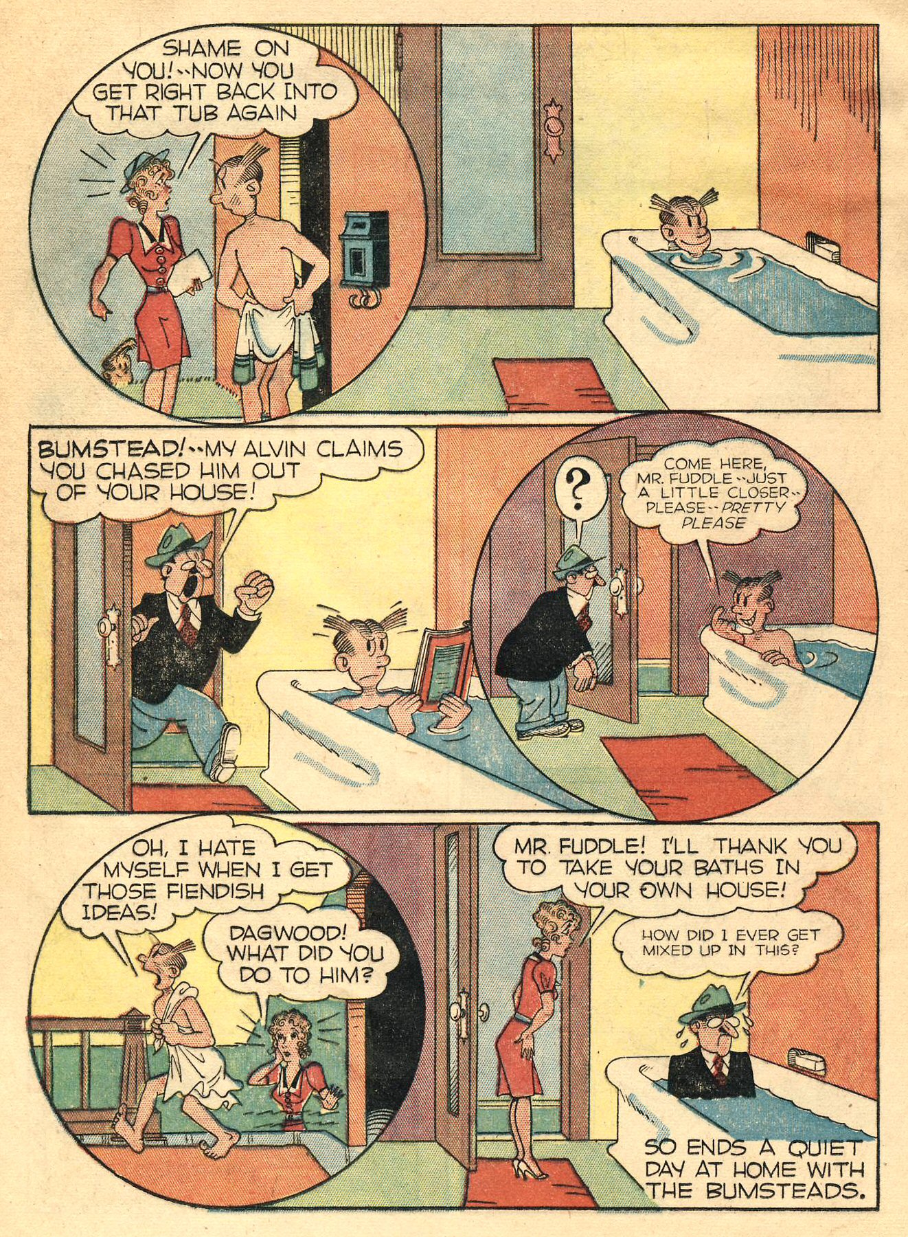 Read online Blondie Comics (1947) comic -  Issue #1 - 14