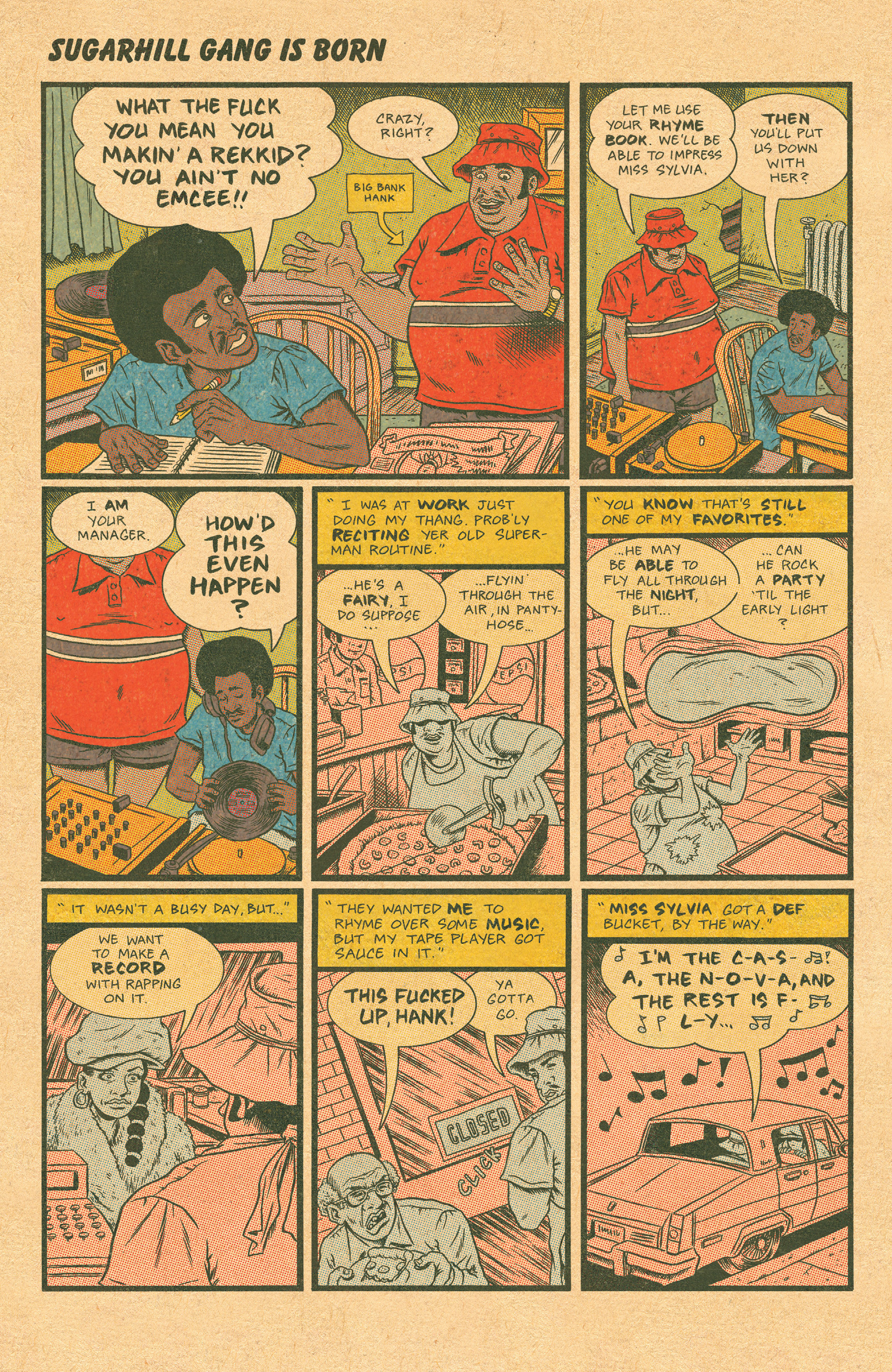 Read online Free Comic Book Day 2014 comic -  Issue # Hip Hop Family Tree Two-in-One - 11