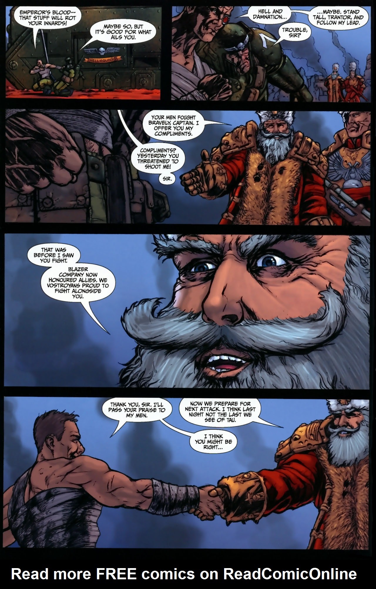 Read online Warhammer 40,000: Fire & Honour comic -  Issue #2 - 5