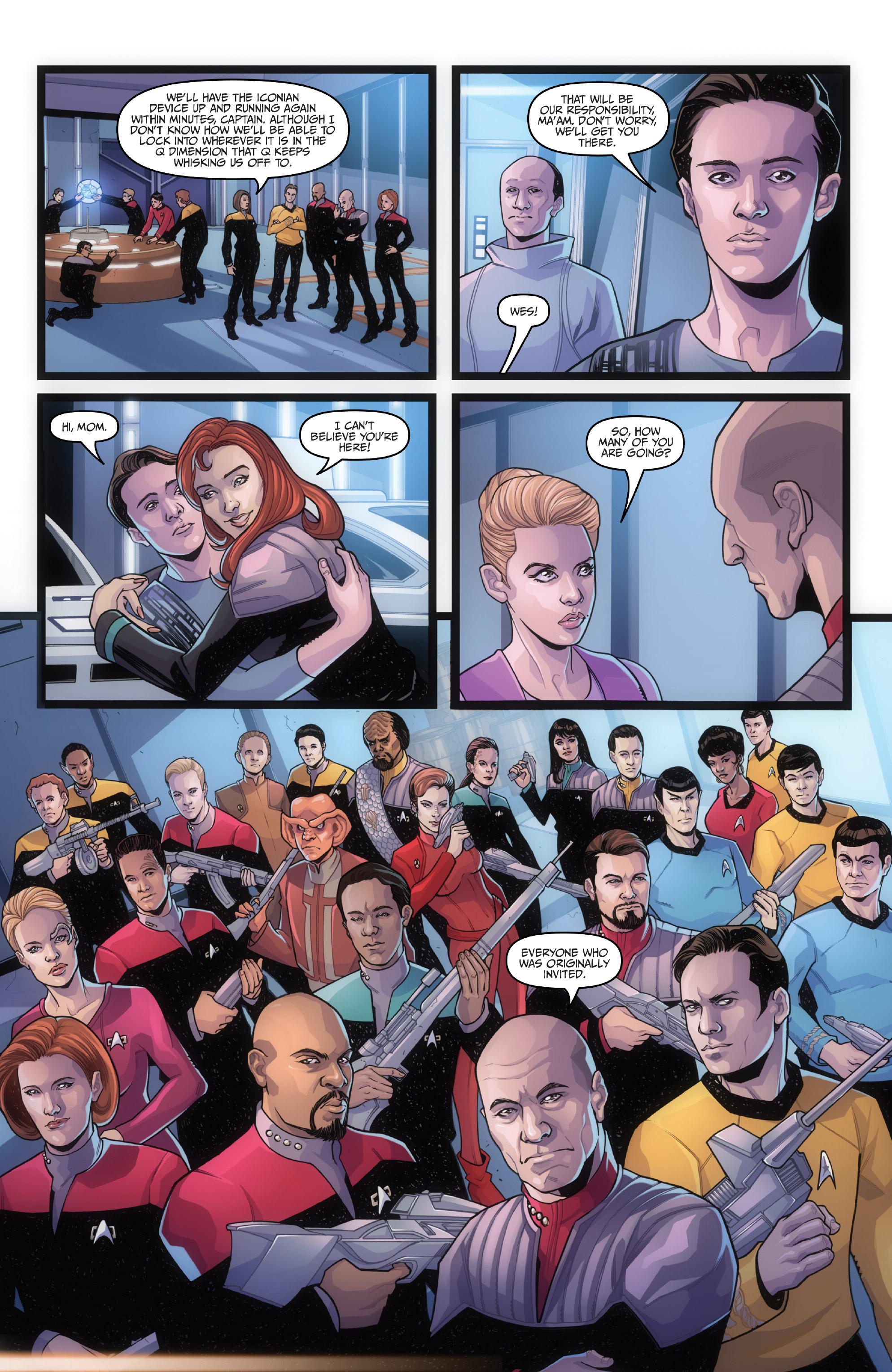 Read online Star Trek: The Q Conflict comic -  Issue #6 - 10